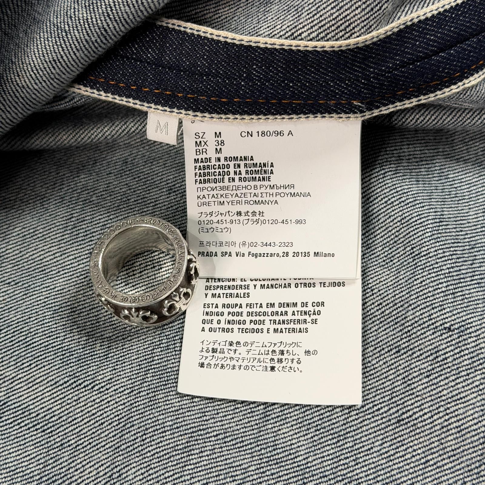 Prada Prada Denim Camp Collar Shirt Size US M / EU 48-50 / 2 - 7 Thumbnail