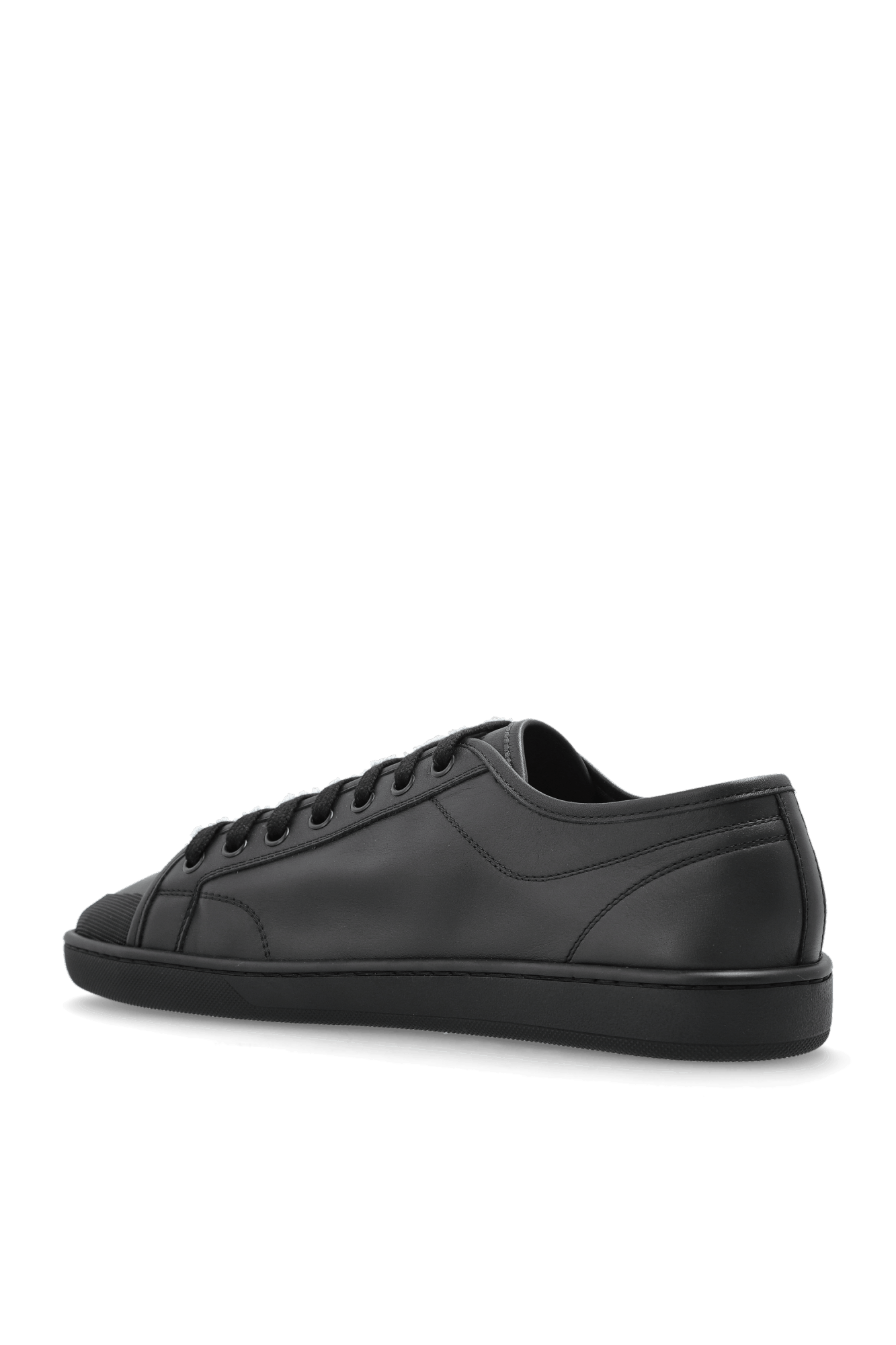 Saint Laurent Paris SL39 Leather Sneakers Size US 8 / EU 41 - 4 Thumbnail
