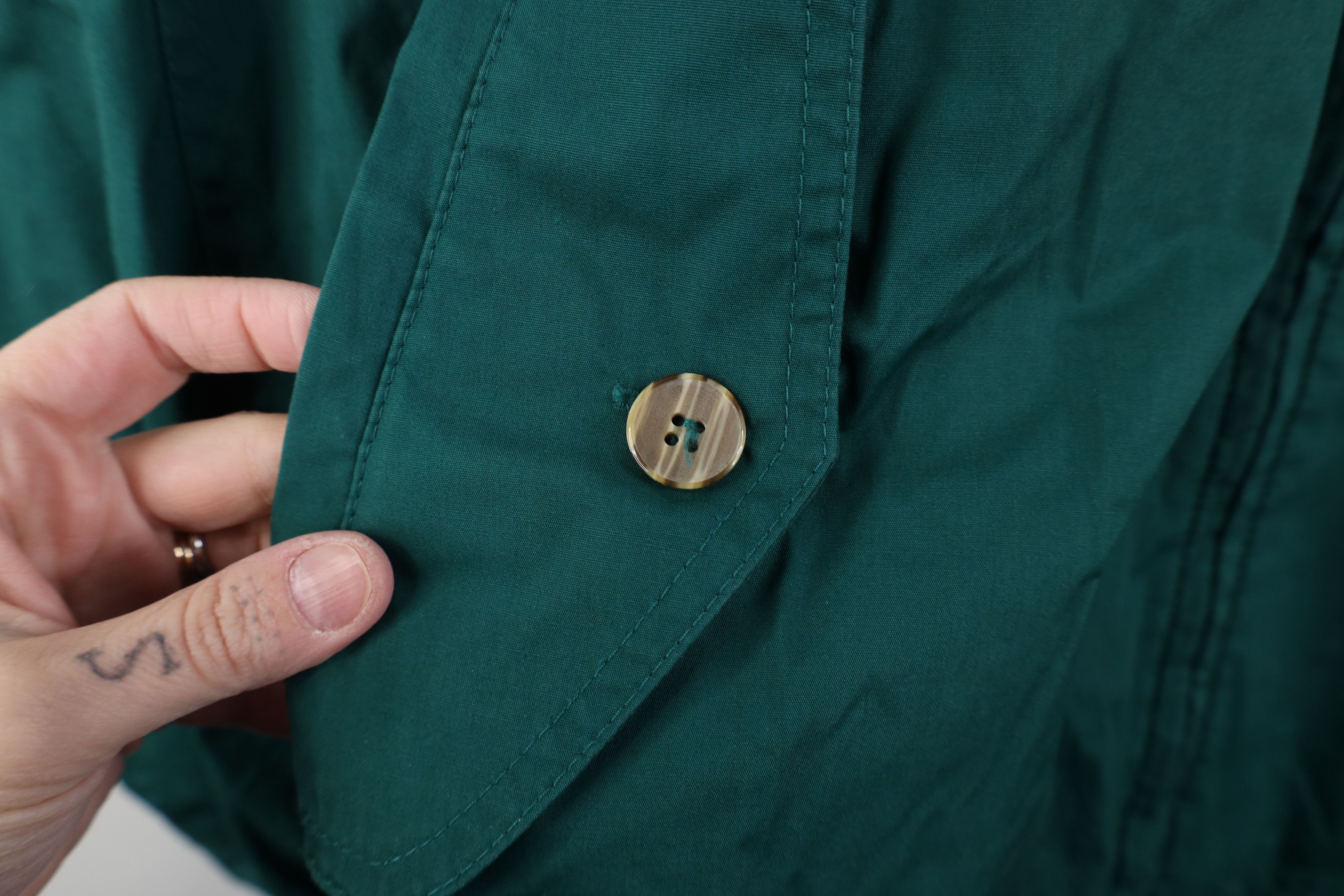Vintage Vintage 80s 90s Streetwear Cafe Racer Bomber Jacket Green Size US XL / EU 56 / 4 - 7 Thumbnail