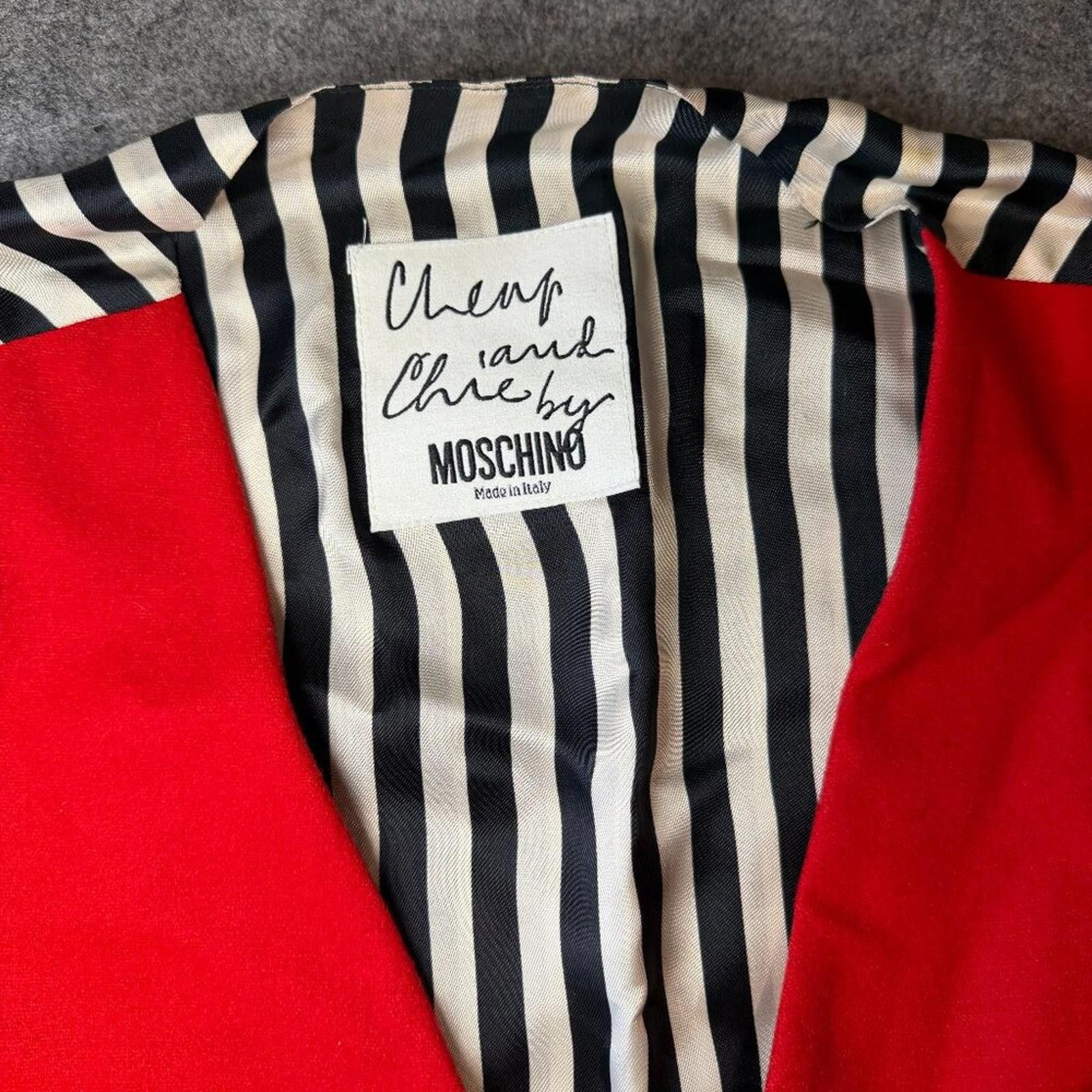 Other RARE Vintage MOSCHINO Cheap & Chic Mickey Mouse Vest Wool Size M / US 6-8 / IT 42-44 - 7 Thumbnail