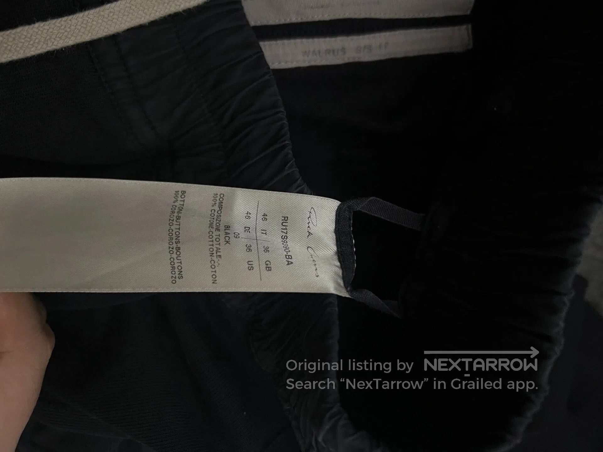 Rick Owens Rick Owens Multi-Pocket Drawstring Pants. Size US 30 / EU 46 - 5 Thumbnail