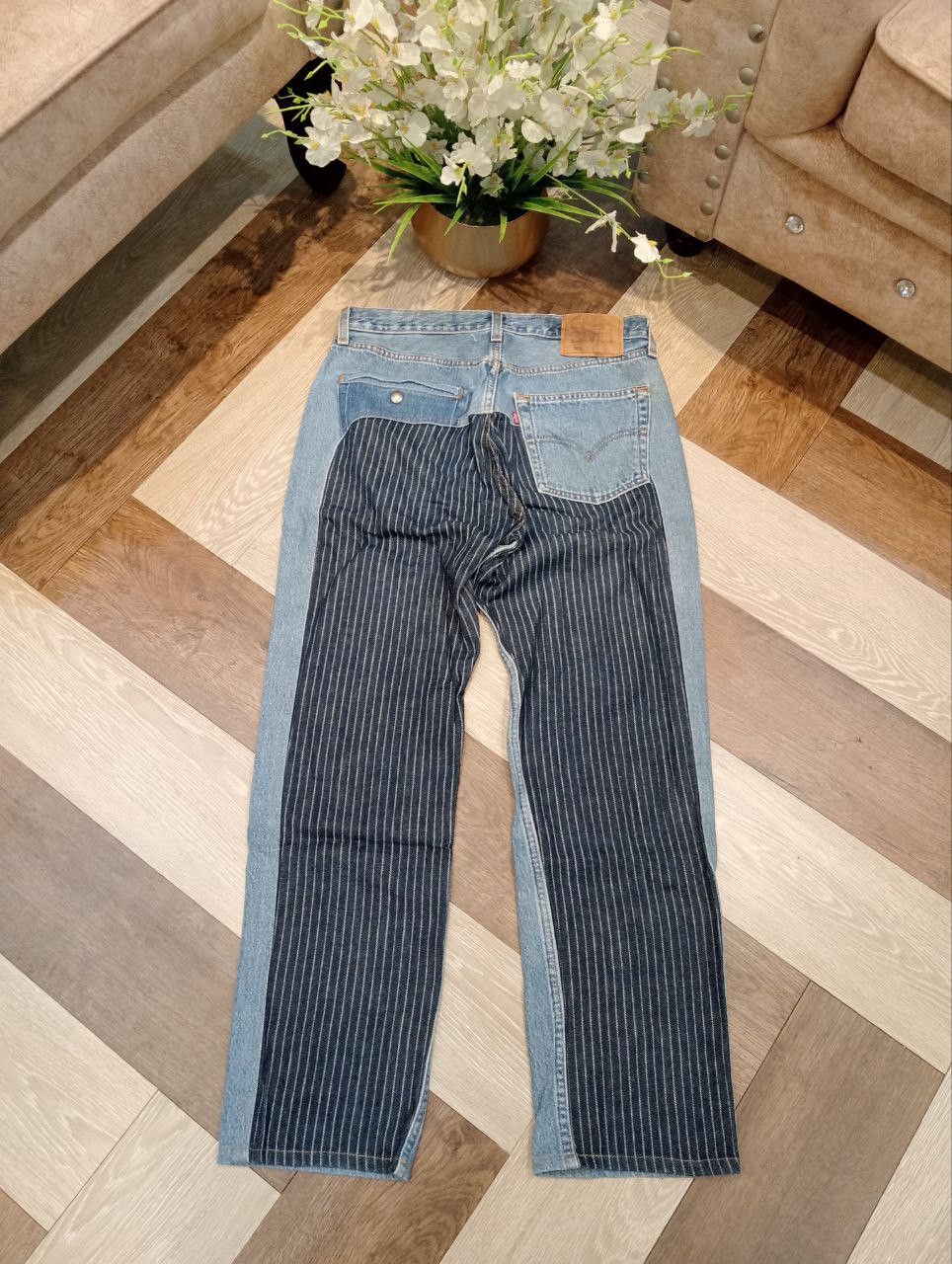 Levi's VINTAGE LEVI'S 501 X SONIC LAB REBUILD JEANS - SIZE 32 Size 31" - 1 Thumbnail