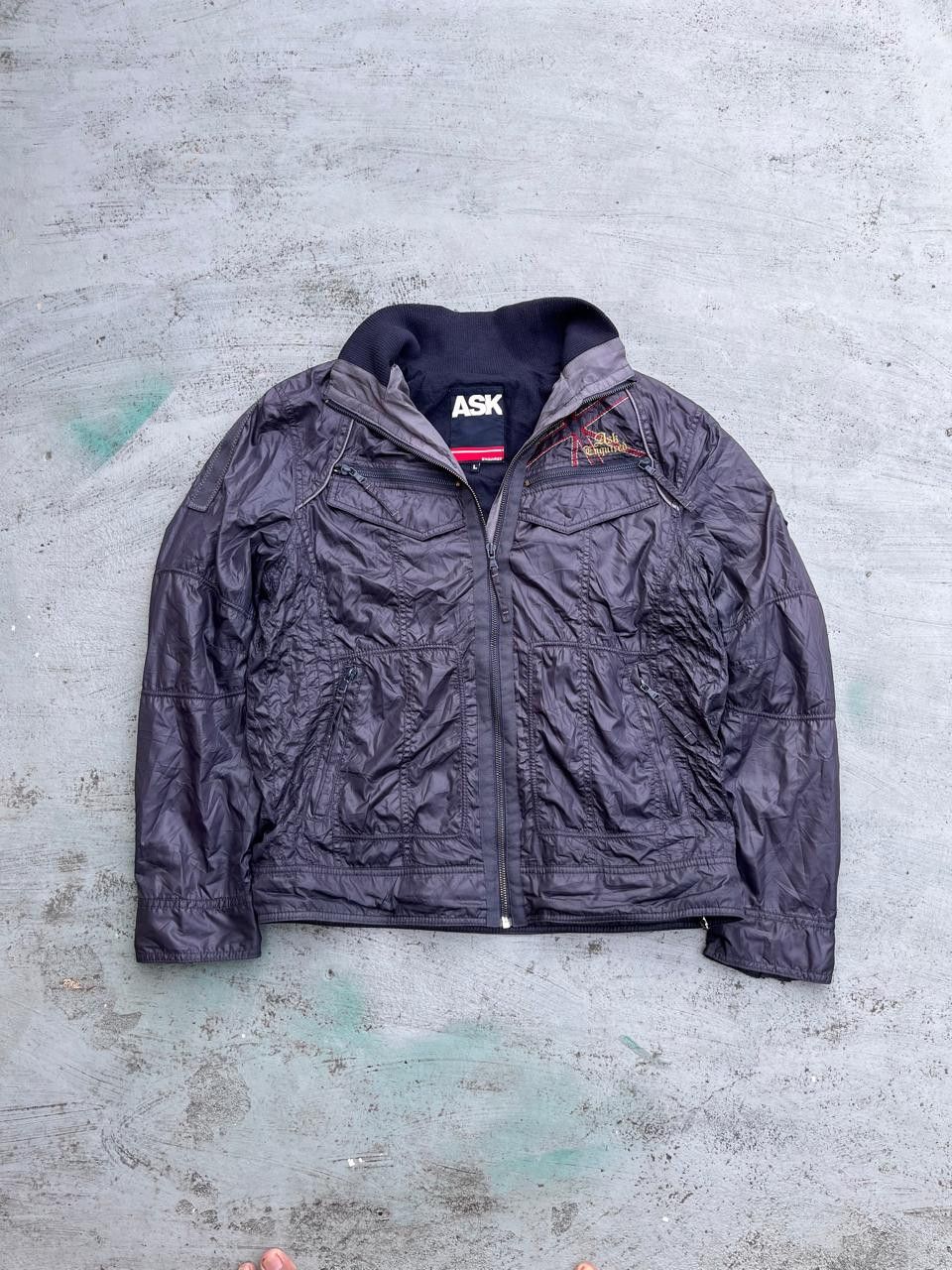 Japanese Brand Ask Enquired Bombers Jacket Size US S / EU 44-46 / 1 - 2 Thumbnail