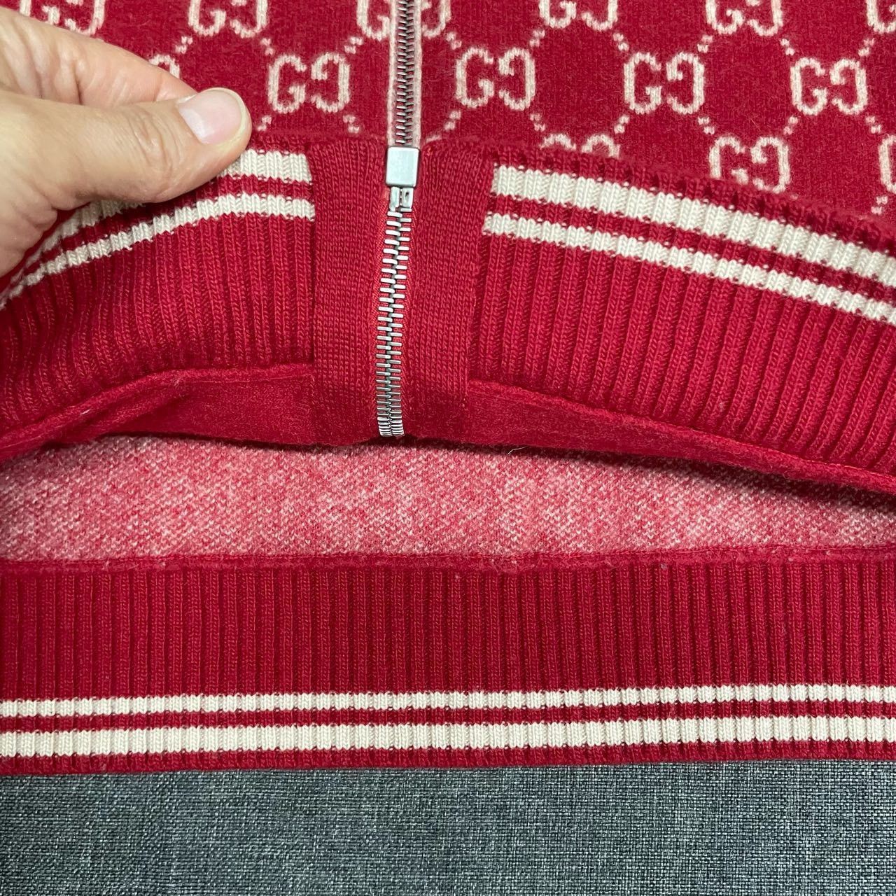 Gucci Gucci Red full-print tweed coat 2501-Nextarrow Size US XS / EU 42 / 0 - 6 Thumbnail