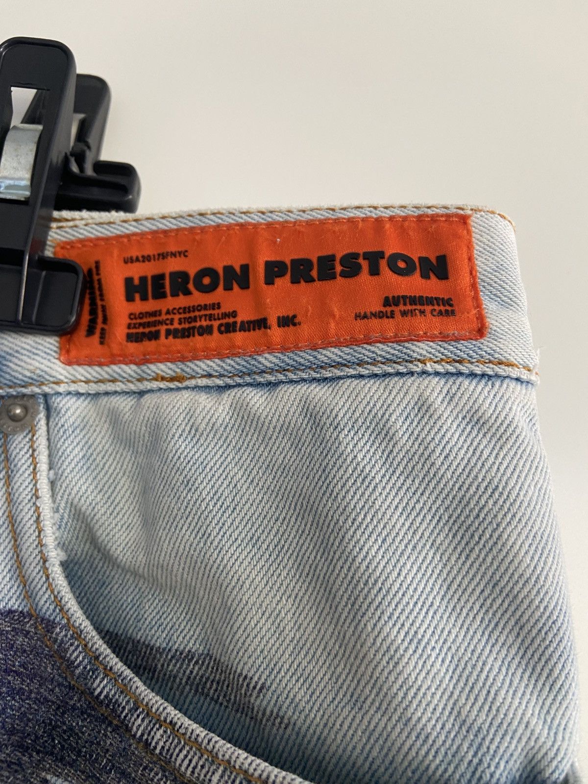 Heron Preston Heron Preston bird Denim Size US 31 - 3 Thumbnail
