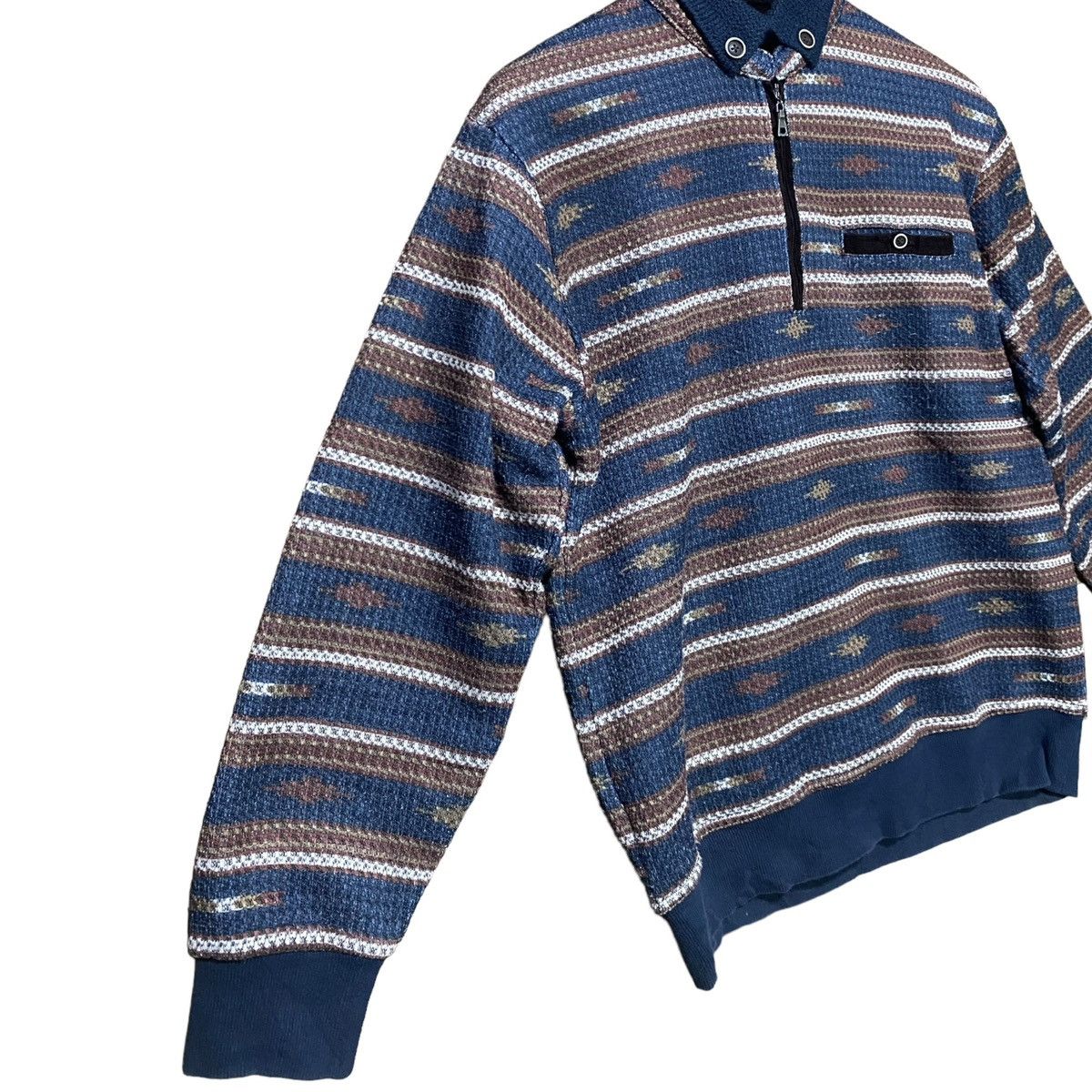 Japanese Brand × Kansai Yamamoto Kansai Yamamoto Homme Knit Jumper Quarter Zip Size US M / EU 48-50 / 2 - 3 Thumbnail