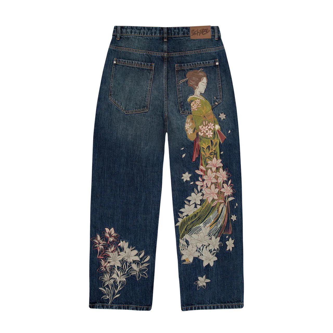 Other Distressed Wide Leg Jean Size US 36 / EU 52 - 2 Thumbnail