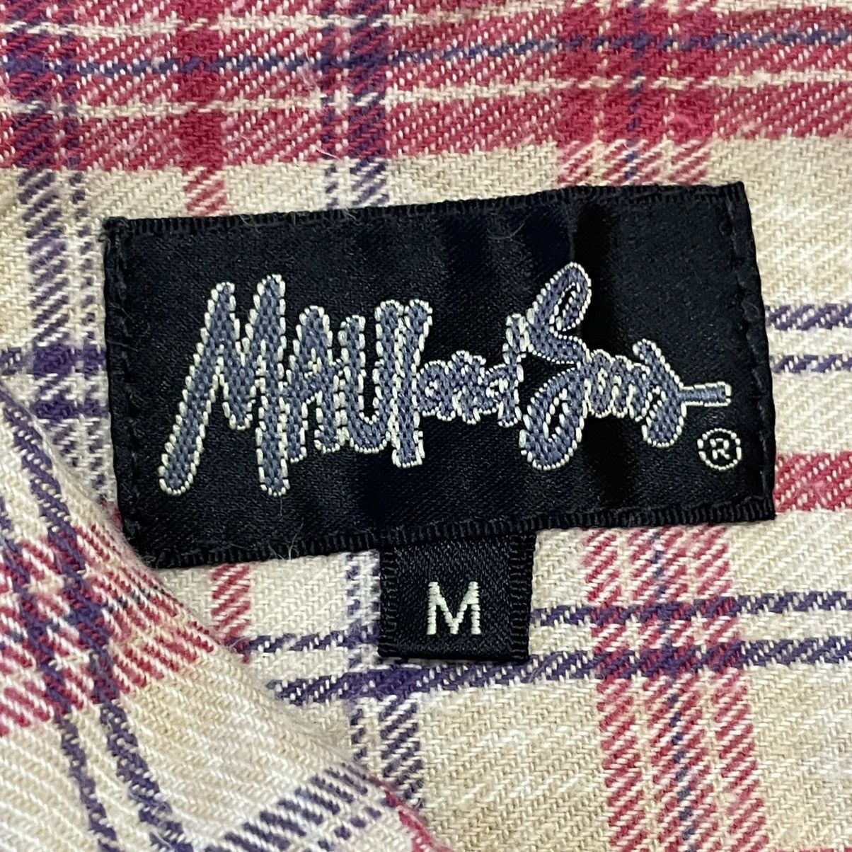 Maui and Sons Vintage 90s Maui & Sons Full-Zip Plaid Flannel Size US M / EU 48-50 / 2 - 6 Thumbnail