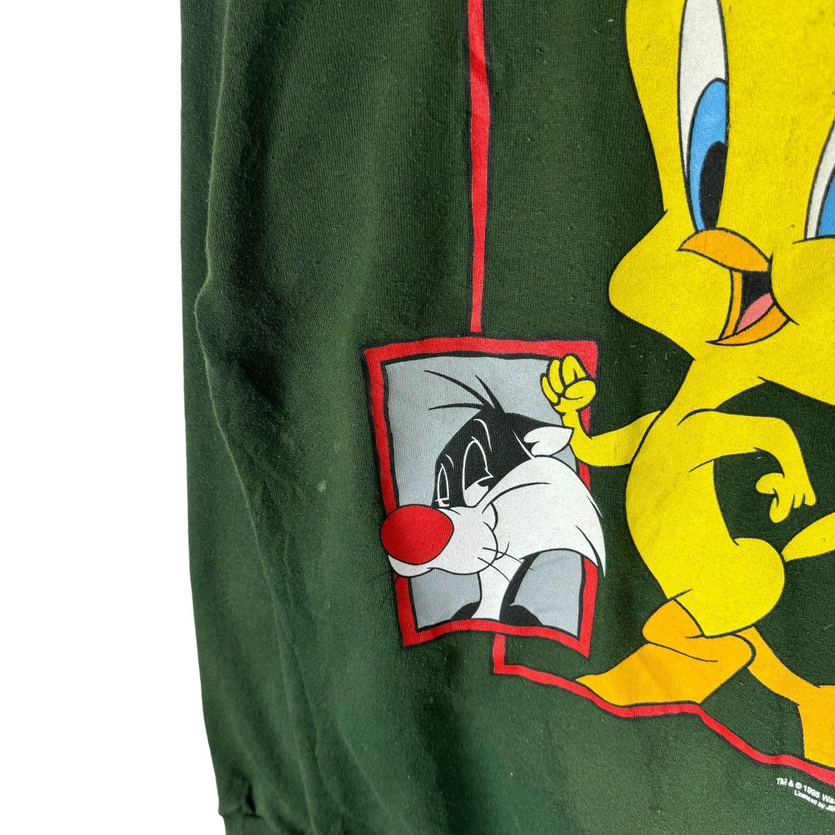 Cartoon Network ❄️90s WARNER BROS LOONEY TUNES SWEATSHIRT CREWNECK Size US L / EU 52-54 / 3 - 5 Thumbnail