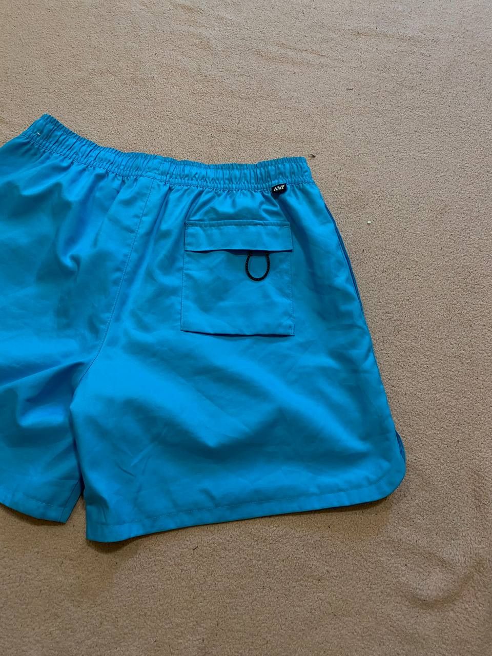 Nike Y2K Vintage Nike shorts logo blue Size US 34 / EU 50 - 18 Thumbnail