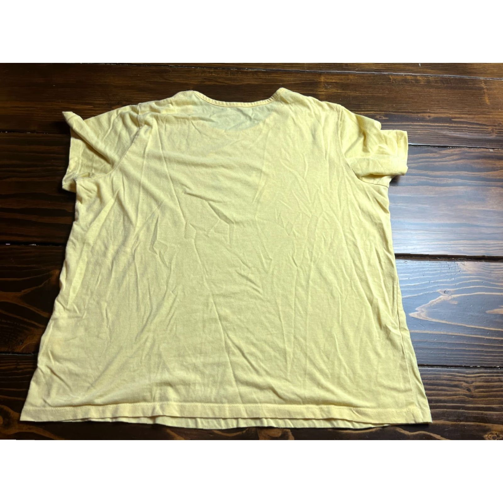 Blair Blair Shirt Women's Large Yellow Bird Floral Tee Shirt Size L / US 10 / IT 46 - 2 Thumbnail