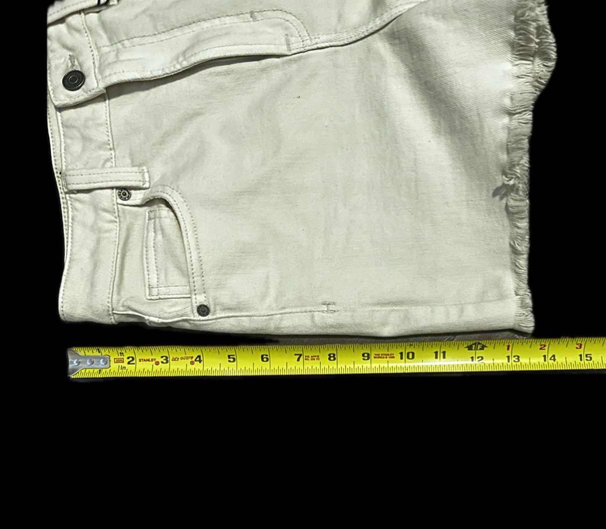 HIDDEN HIDDEN Jean Shorts Size 27" / US 4 / IT 40 - 4 Thumbnail