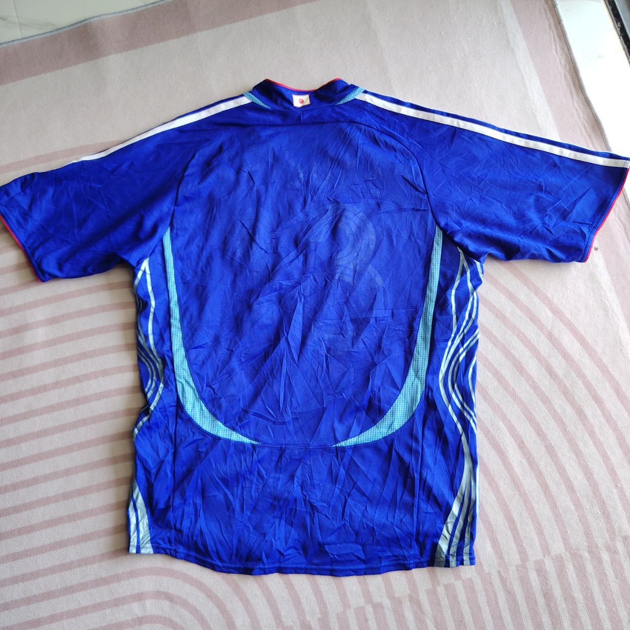 Adidas 2006 Vintage Adidas JFA Jersey Vintage Japan Football Jersey Size US L / EU 52-54 / 3 - 13 Thumbnail