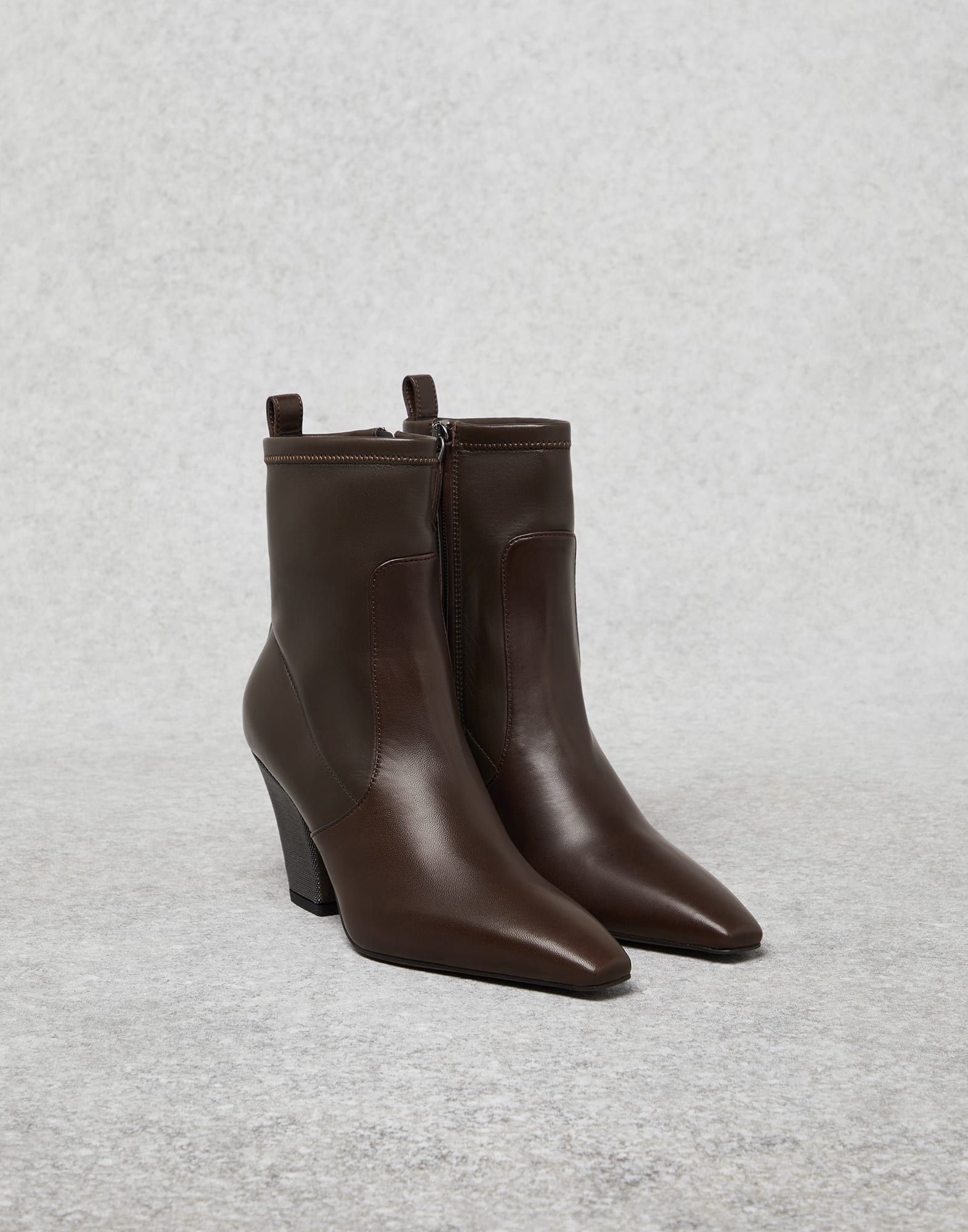 Brunello Cucinelli o1la1rc1a1025 Ankle Boots in Brown Size US 8 / IT 38 - 1 Thumbnail