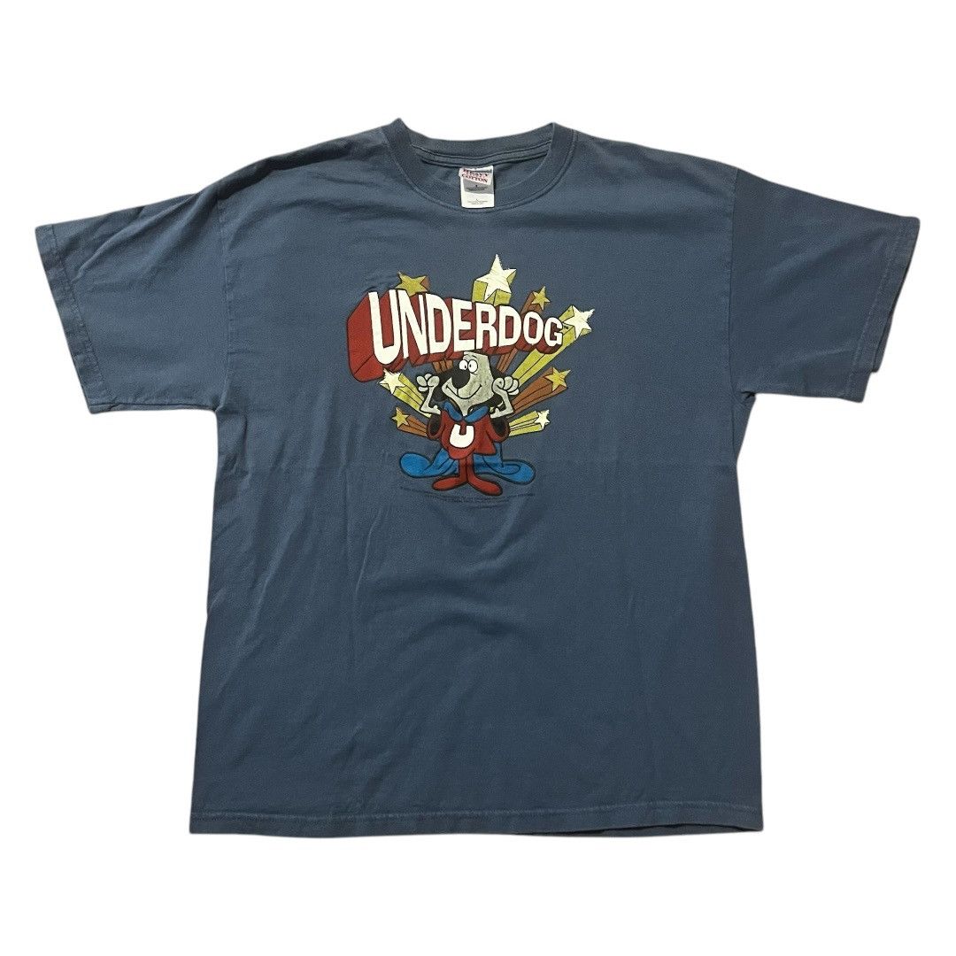 Cartoon Network × Vintage VINTAGE Underdog Cartoon T Shirt Size US L / EU 52-54 / 3 - 1 Thumbnail