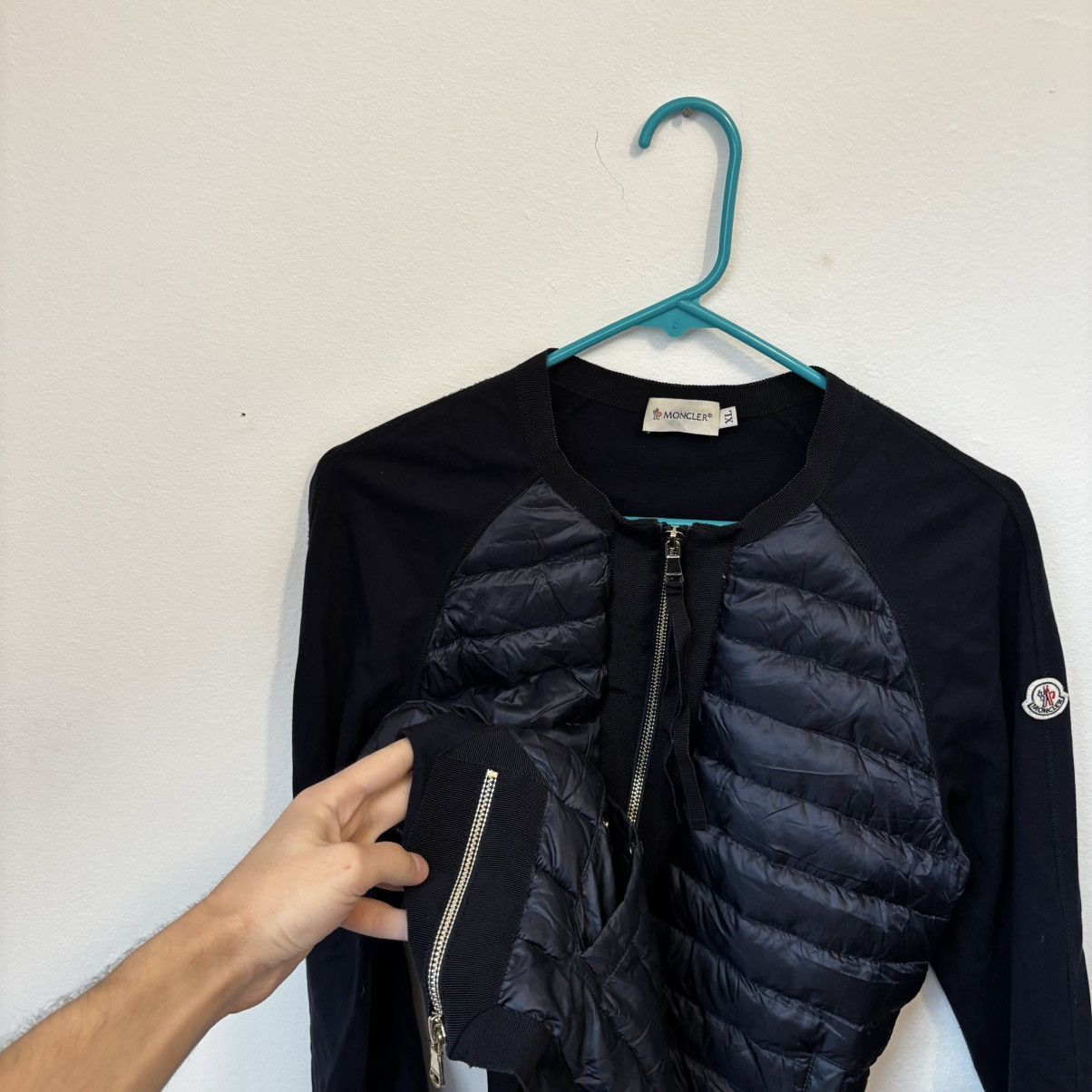 Moncler Moncler Maglia Collo Alla Coreana Women Polyamid Luxury Size XL / US 12-14 / IT 48-50 - 9 Thumbnail