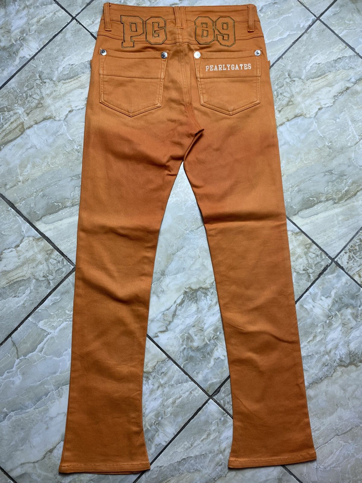 Japanese Brand Pearly Gates PG 89 Vintage Flare Jean Size US 28 / EU 44 - 12 Thumbnail