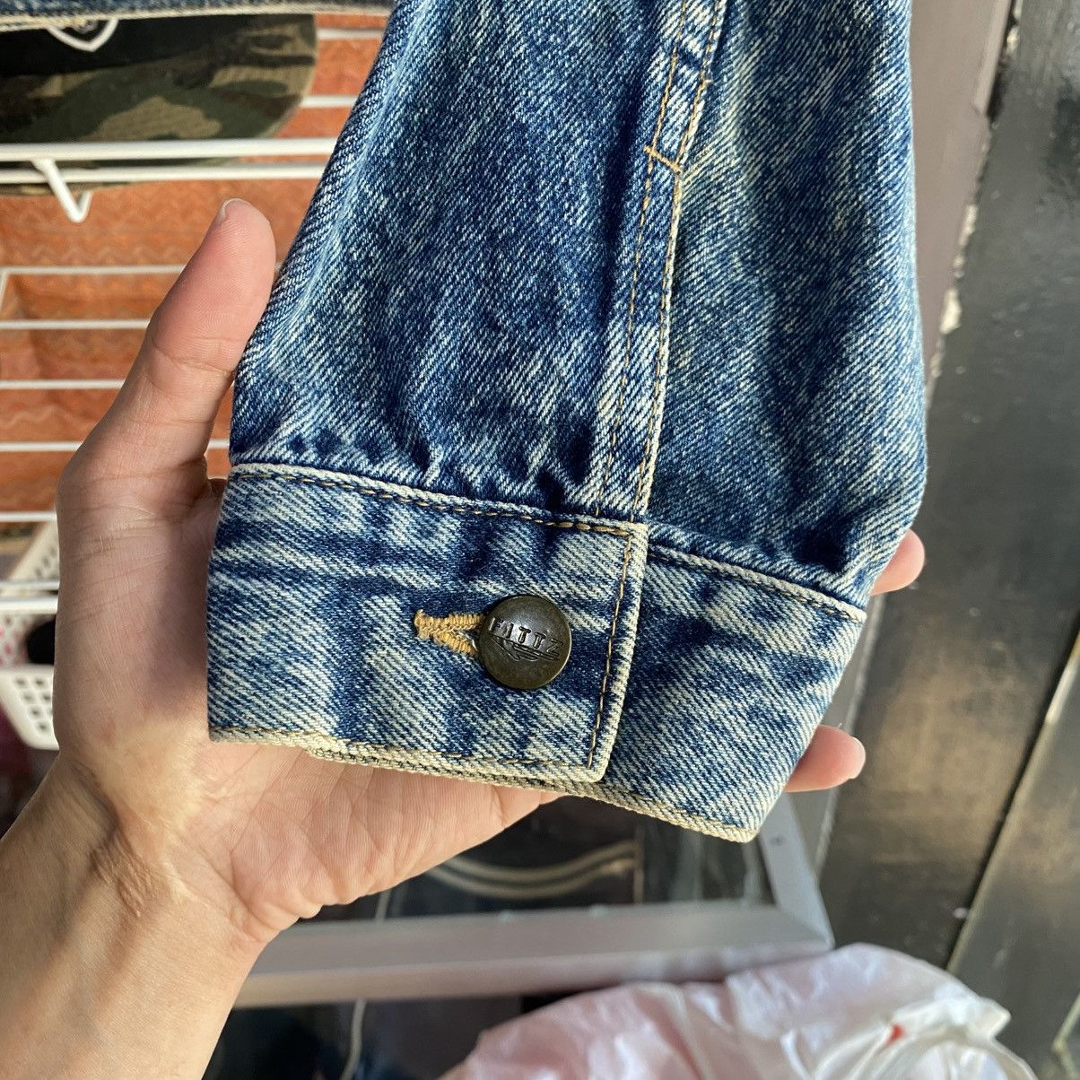 Japanese Brand Vintage Fittz International Denim Jacket Size US S / EU 44-46 / 1 - 7 Thumbnail