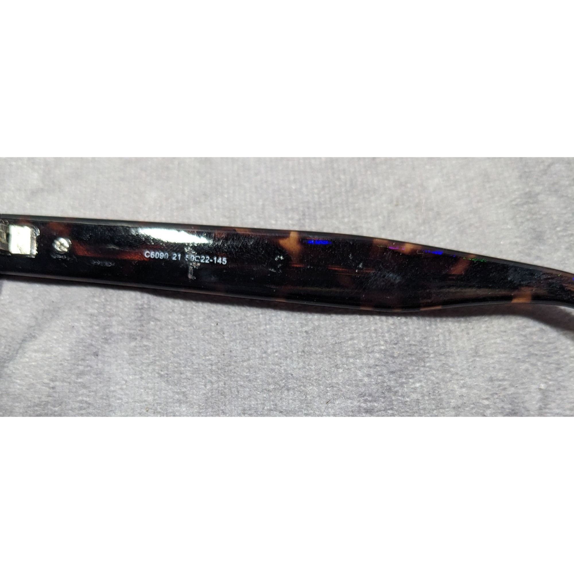 Cole Haan Cole Haan Retro C6090 Keyhole Bridge Tortoise Sunglasses Size ONE SIZE - 6 Thumbnail