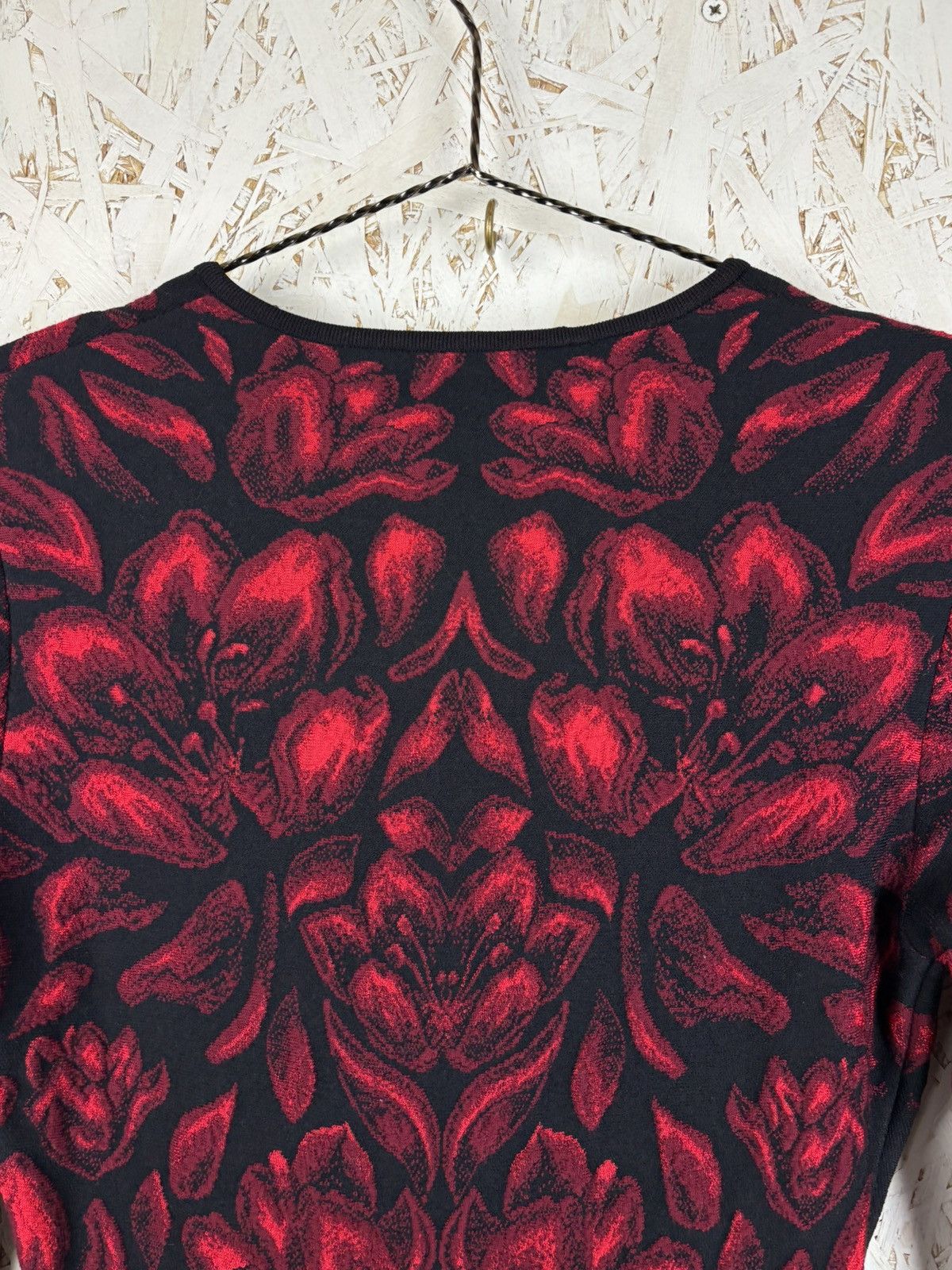 Alexander McQueen Alexander Mcqueen Floral Print Flare Mini Dress XS Size XS / US 0-2 / IT 36-38 - 9 Thumbnail