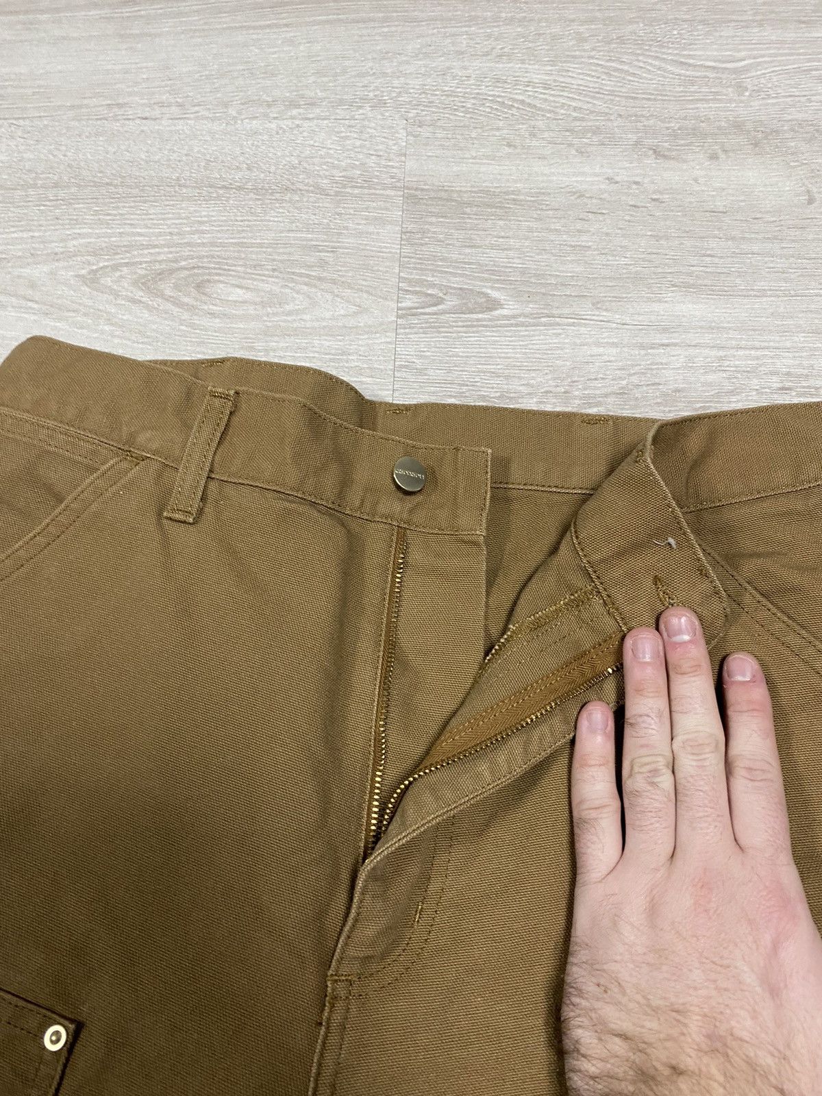 Carhartt Carhartt Streetwear Workwear Double Knee Cargo Pants Size 31 Size US 31 - 6 Thumbnail