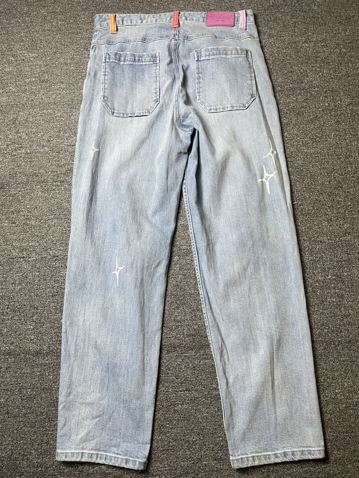 Japanese Brand × Vintage SALEM7 Morningstar Denim Jeans (92) Size US 32 / EU 48 - 14 Thumbnail