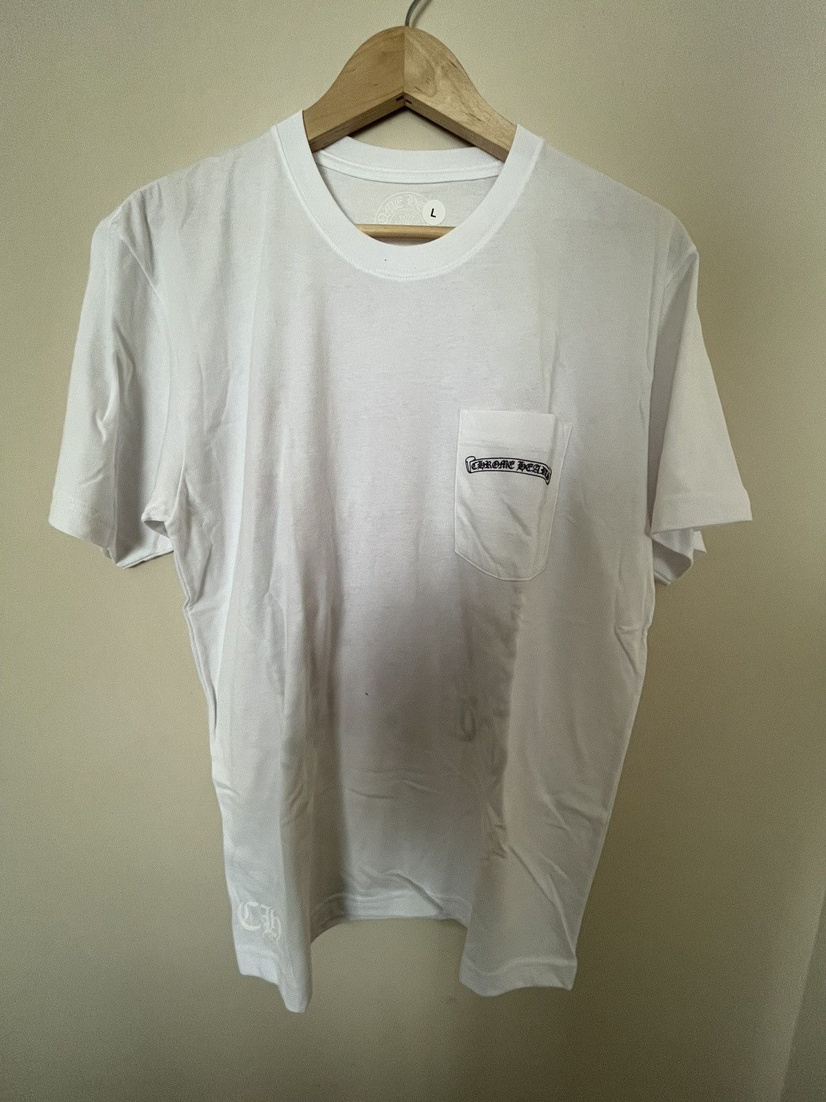 Chrome Hearts CH Eye Chart Pink Dagger Short Sleeve T-Shirt Size US L / EU 52-54 / 3 - 2 Thumbnail