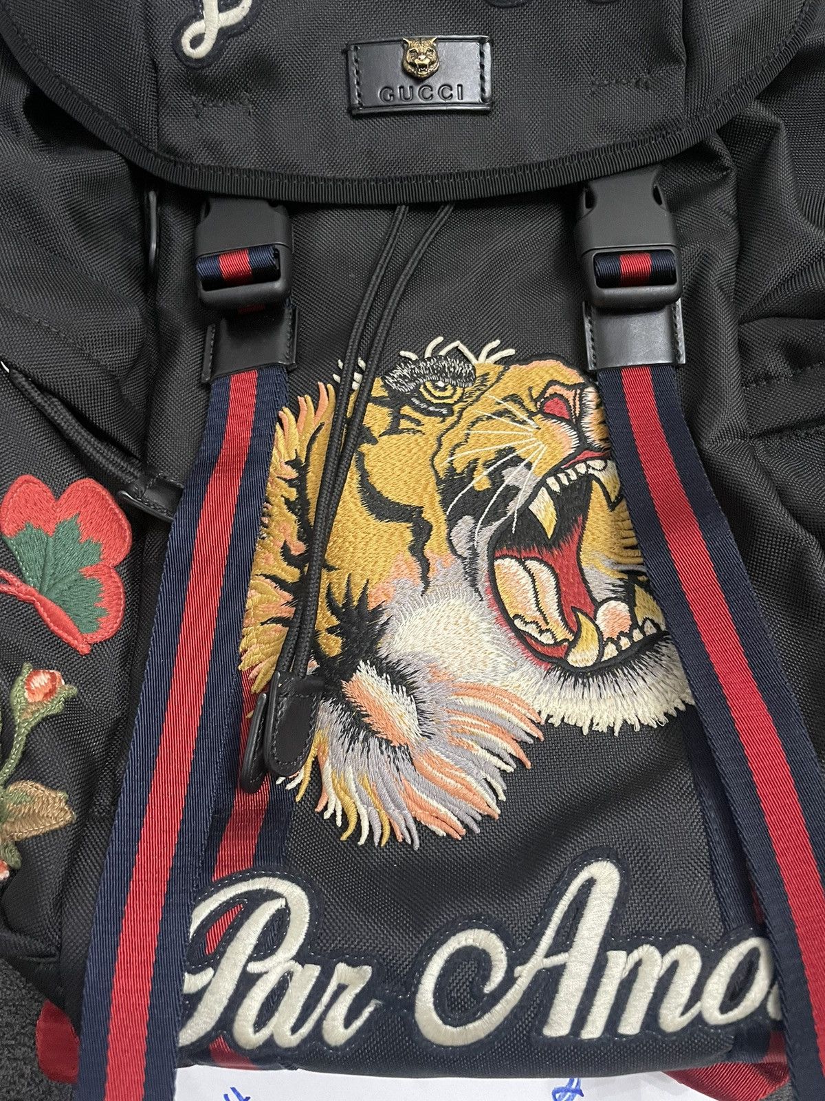 Gucci Gucci floral tiger backpack Size ONE SIZE - 2 Thumbnail