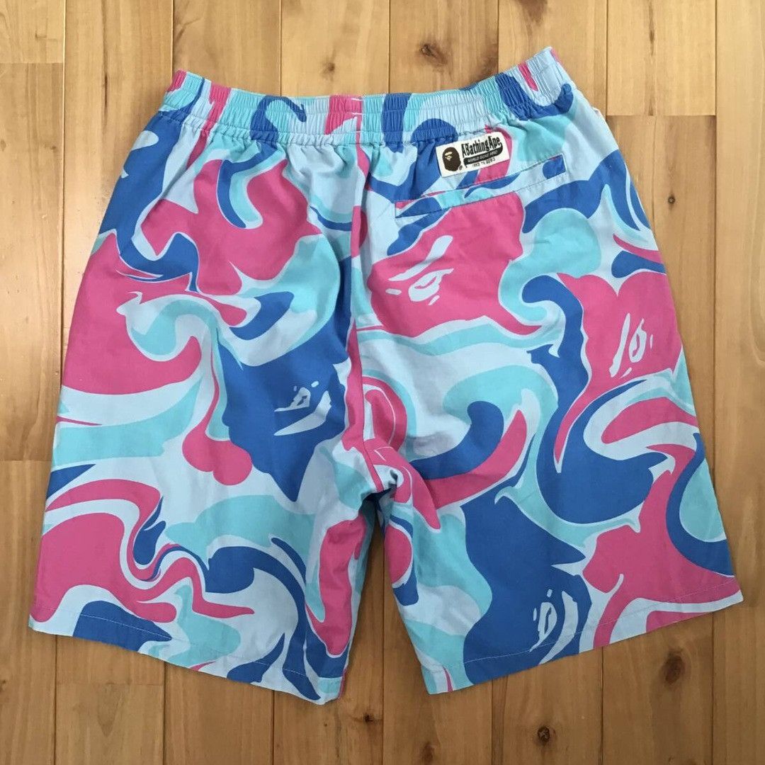 Bape BAPE MARBLE CAMO shorts a bathing ape ★size M Size US 32 / EU 48 - 2 Thumbnail