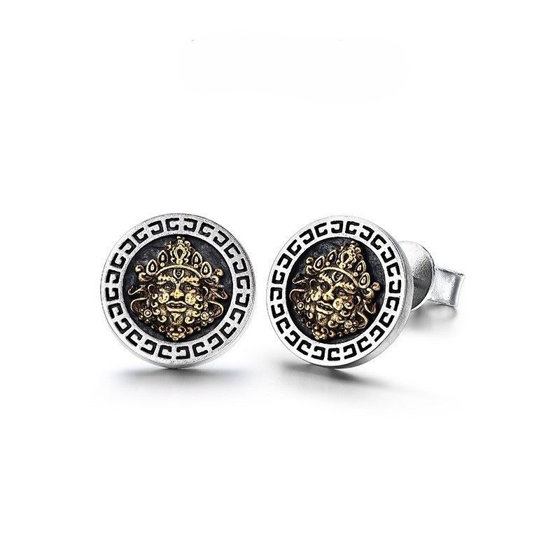 Jewelry Modern Earrings One Pairs Chrome Jewelry Size ONE SIZE - 2 Thumbnail