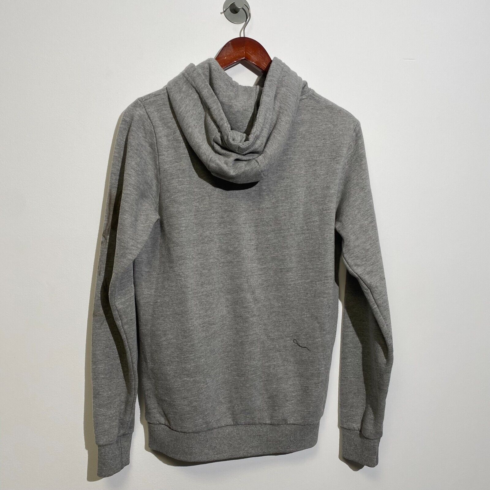 Vintage Vintage Unisex Gray Cotton Hoodie Size XS Washed 90s Regula Size US XS / EU 42 / 0 - 8 Thumbnail