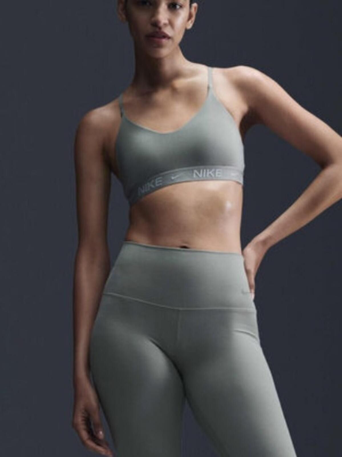 Nike Nike / Indy Light Support Sports Bra / Light Army Size ONE SIZE - 3 Thumbnail