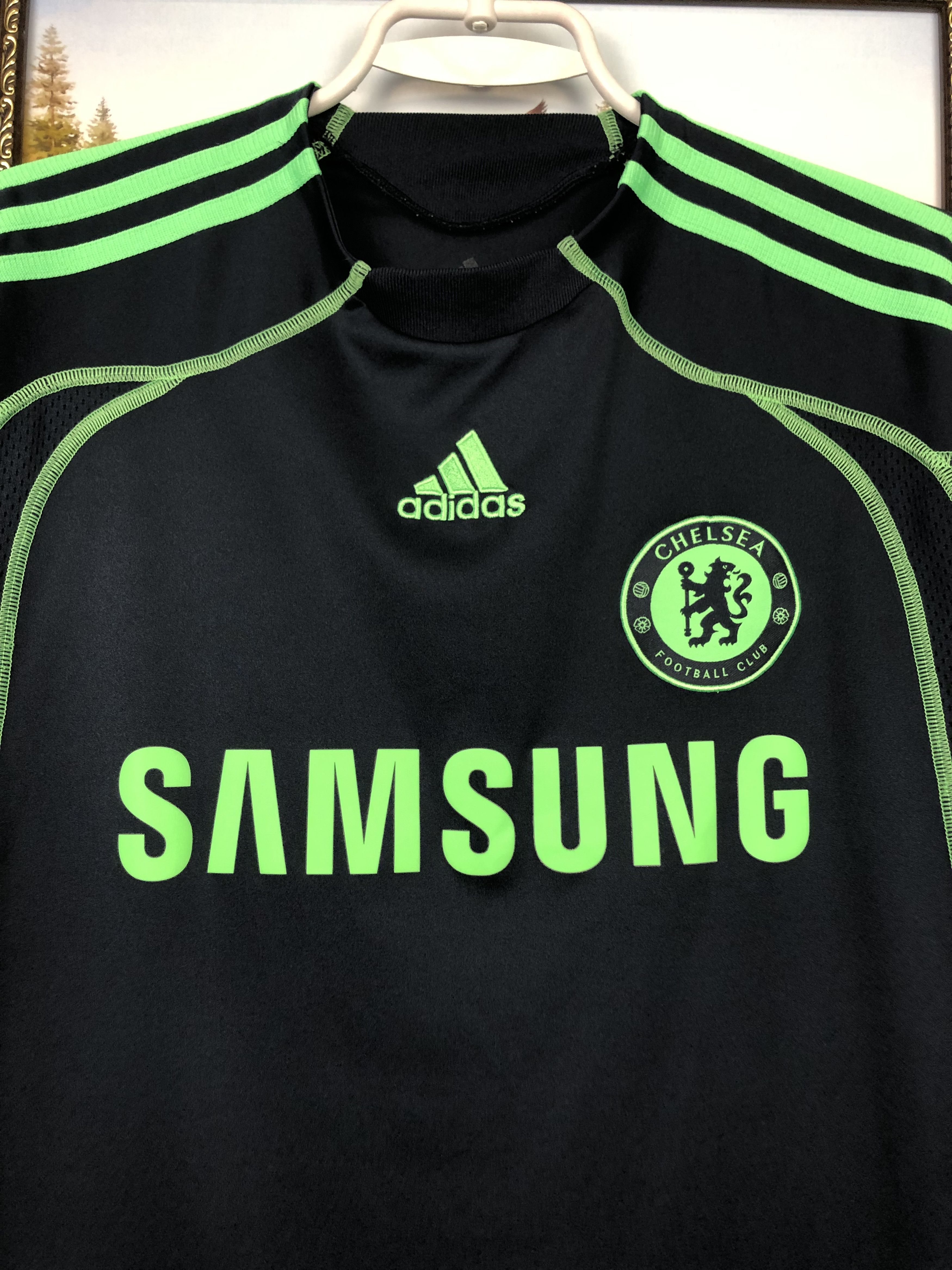 Adidas Chelsea Goalkeeper football shirt Adidas Jersey Trikot Tee Size US M / EU 48-50 / 2 - 3 Thumbnail
