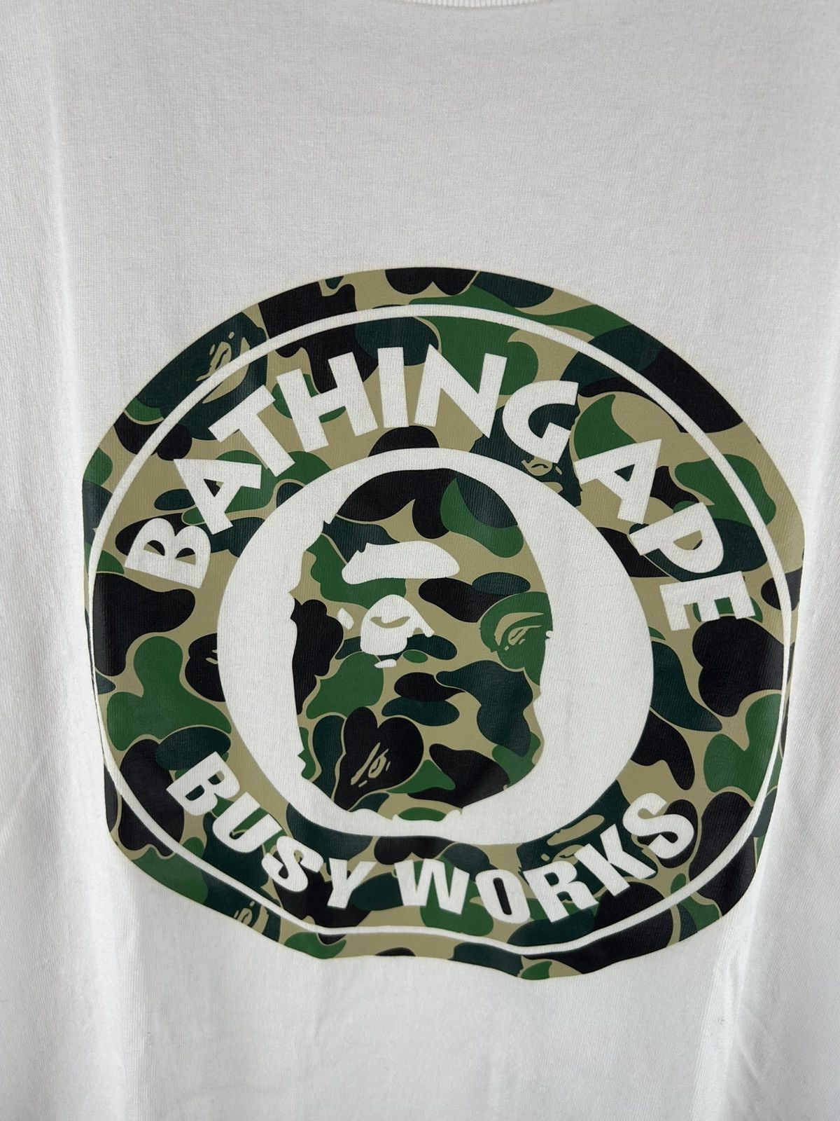 Bape Bape 1st Camo Busy Works Print T-Shirt Size US L / EU 52-54 / 3 - 3 Thumbnail