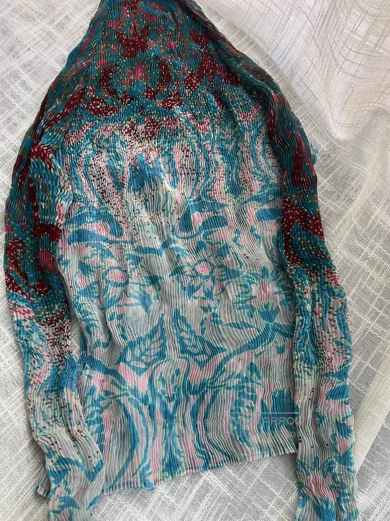 Issey Miyake Issey Miyake Willow Ruffled Turtleneck Long Sleeve Size M / US 6-8 / IT 42-44 - 2 Thumbnail