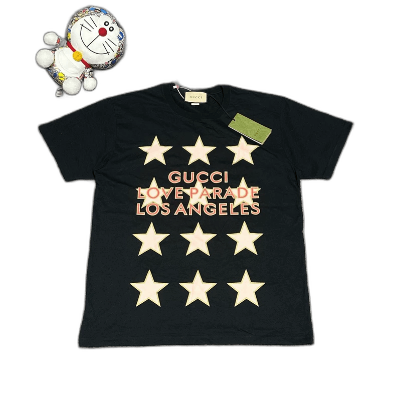 Gucci GUCCI Love Parade Star Pattern Short Sleeve-2506 Size US M / EU 48-50 / 2 - 1 Thumbnail