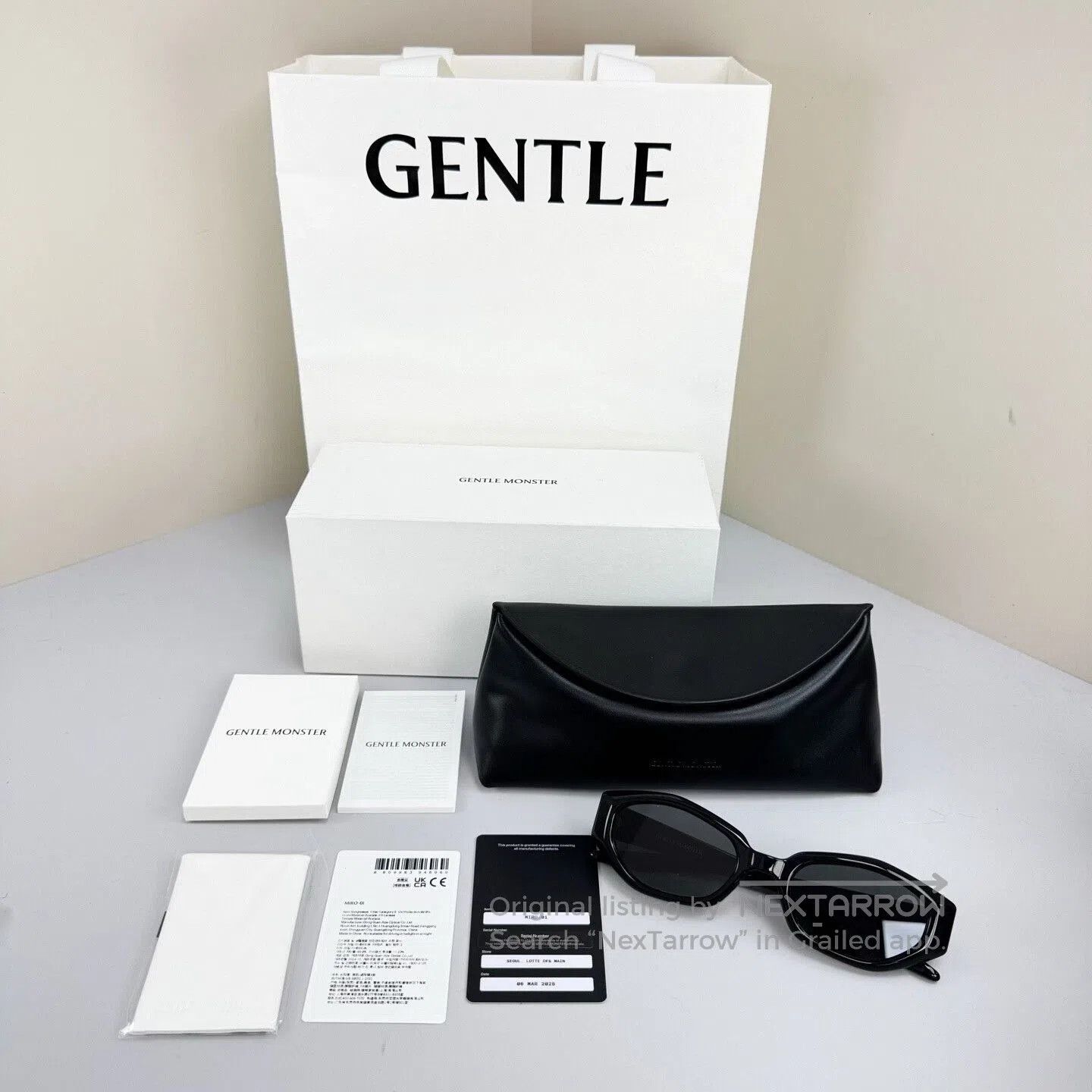 Gentle Monster Gentle Monster Atomic 02(B) Sunglasses – BOLD 2024
