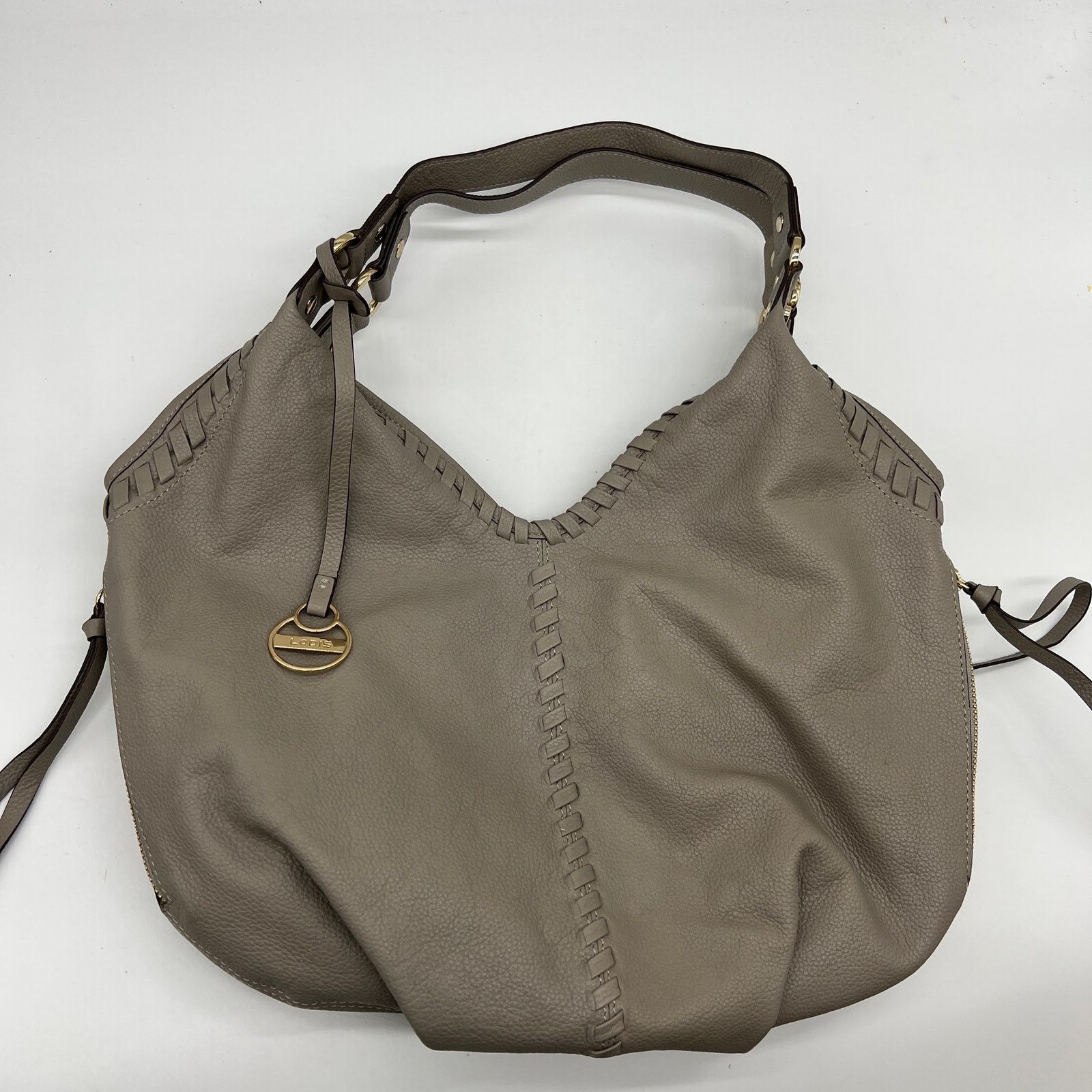 Other Lodis Medium Whipstitch Leather Tote Womens Pu Size ONE SIZE - 1 Thumbnail