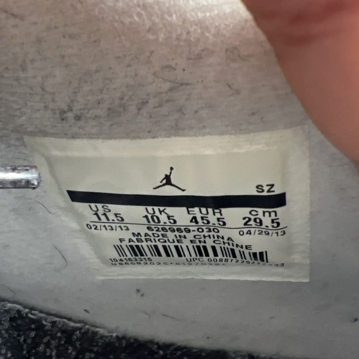 Jordan Brand Air Jordan 4 fear Size US 11.5 / EU 44-45 - 8 Thumbnail