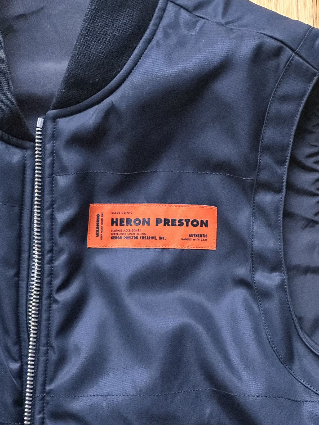 Heron Preston Heron Preston Oversized padded vest Size US S / EU 44-46 / 1 - 2 Thumbnail