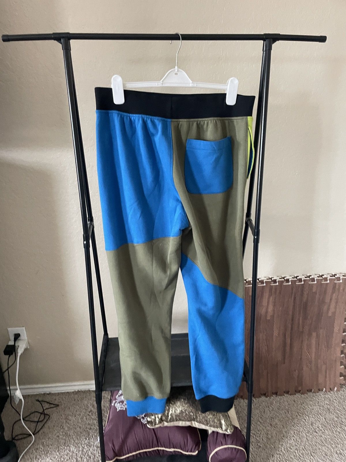 Champion Classic Fleece Color Block joggers Size US 34 / EU 50 - 4 Thumbnail
