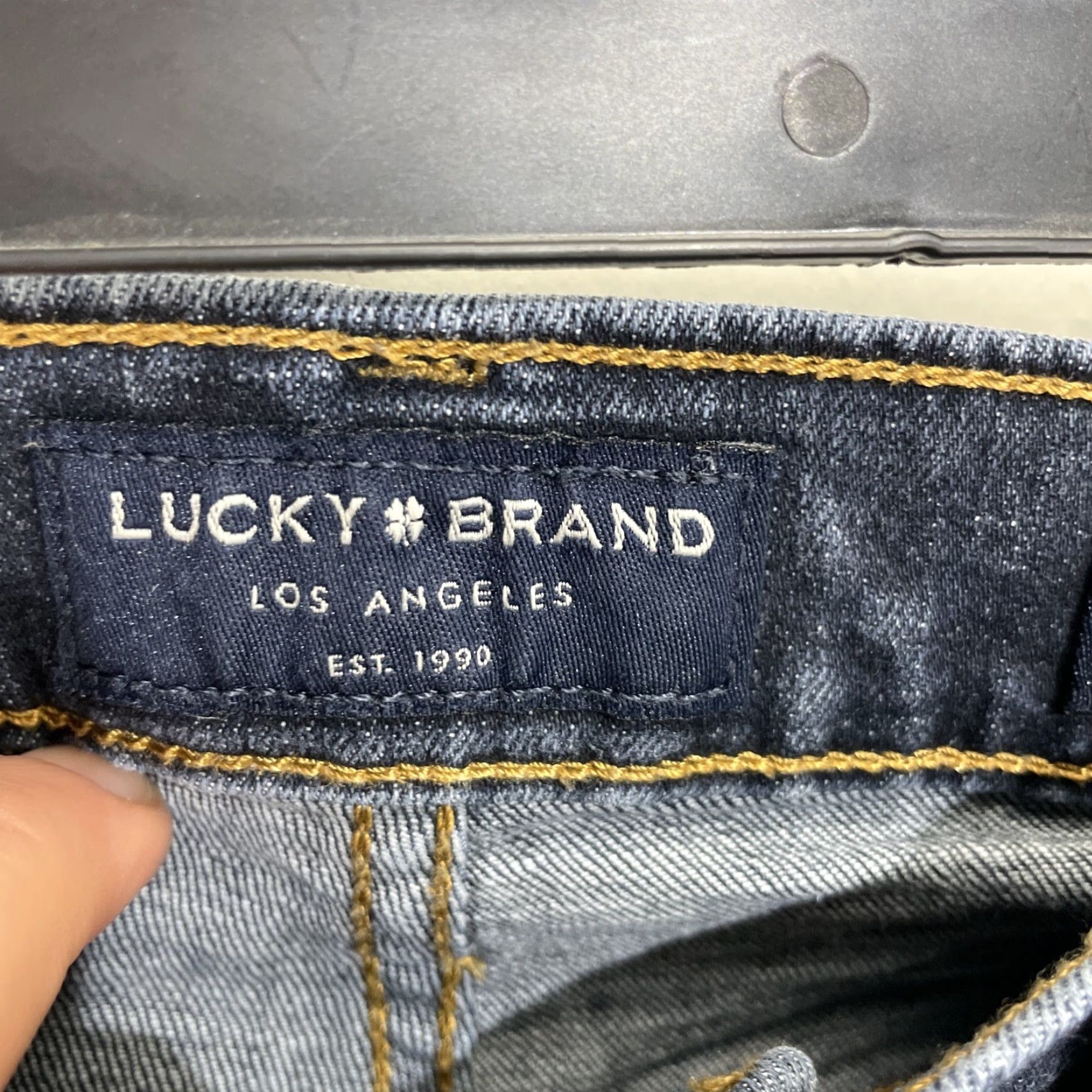 Lucky Brand Lucky Brand Men's Jeans 34x30 Blue 221 Straight Leg Denim Size US 34 / EU 50 - 7 Thumbnail