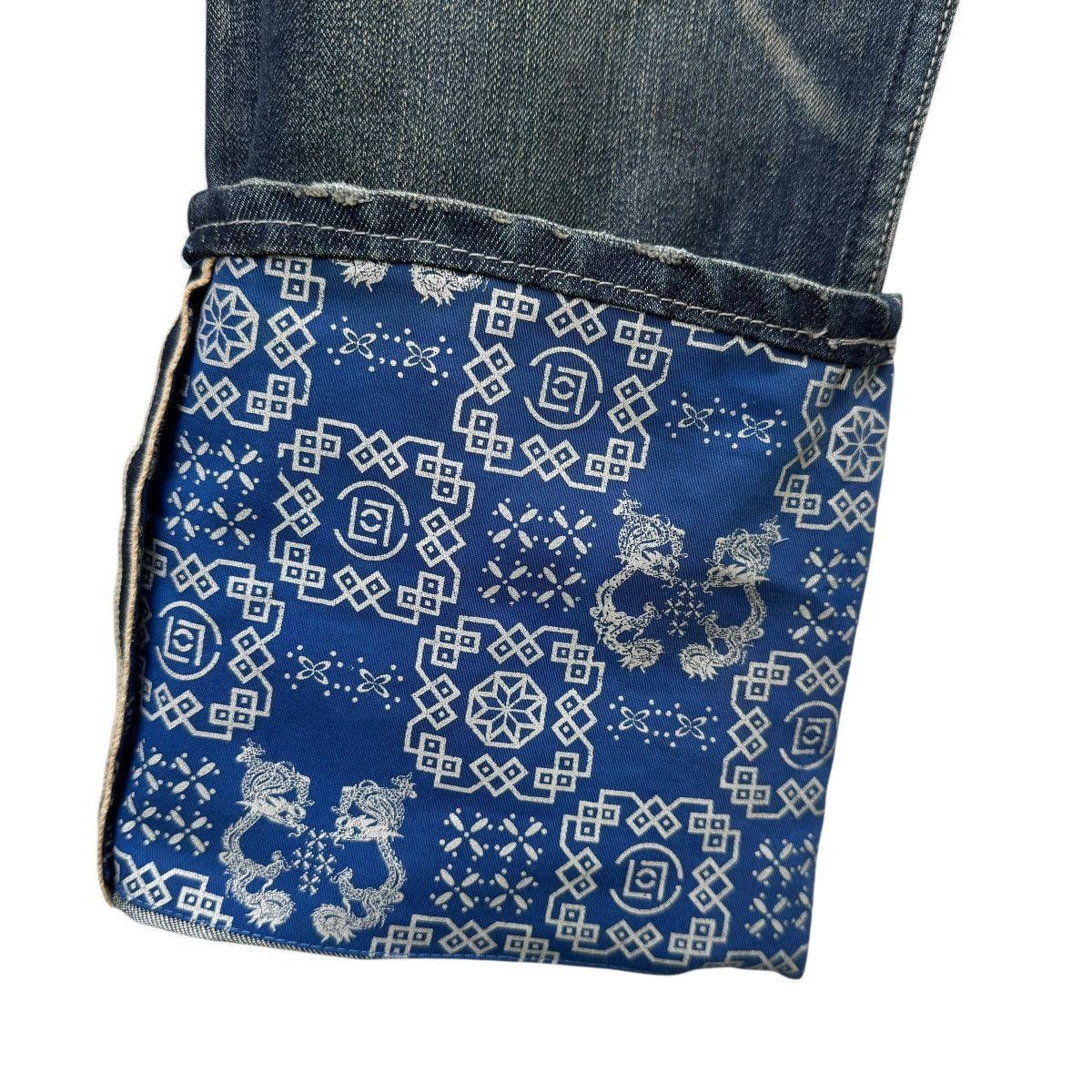 CLOT × Levi's Rare Selvedge Levis Clot Kazuki Jeans Size US 34 / EU 50 - 11 Thumbnail