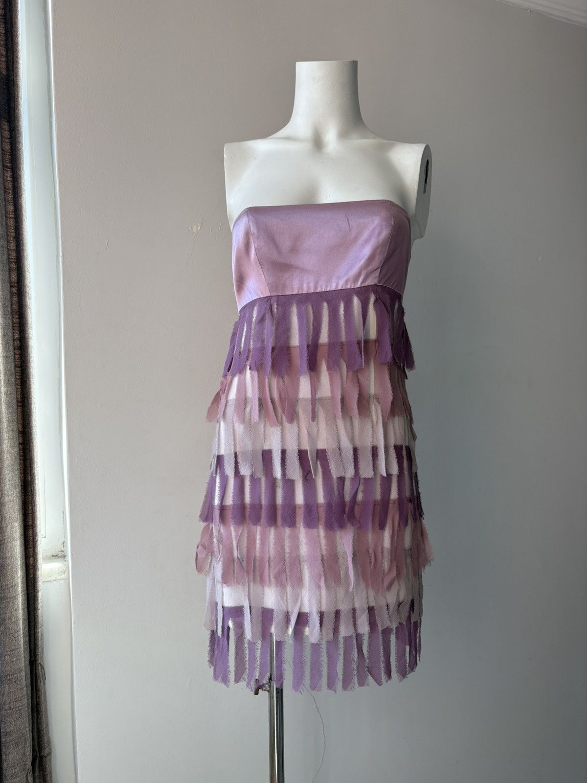 Vintage Silk dress Size M / US 6-8 / IT 42-44 - 6 Thumbnail