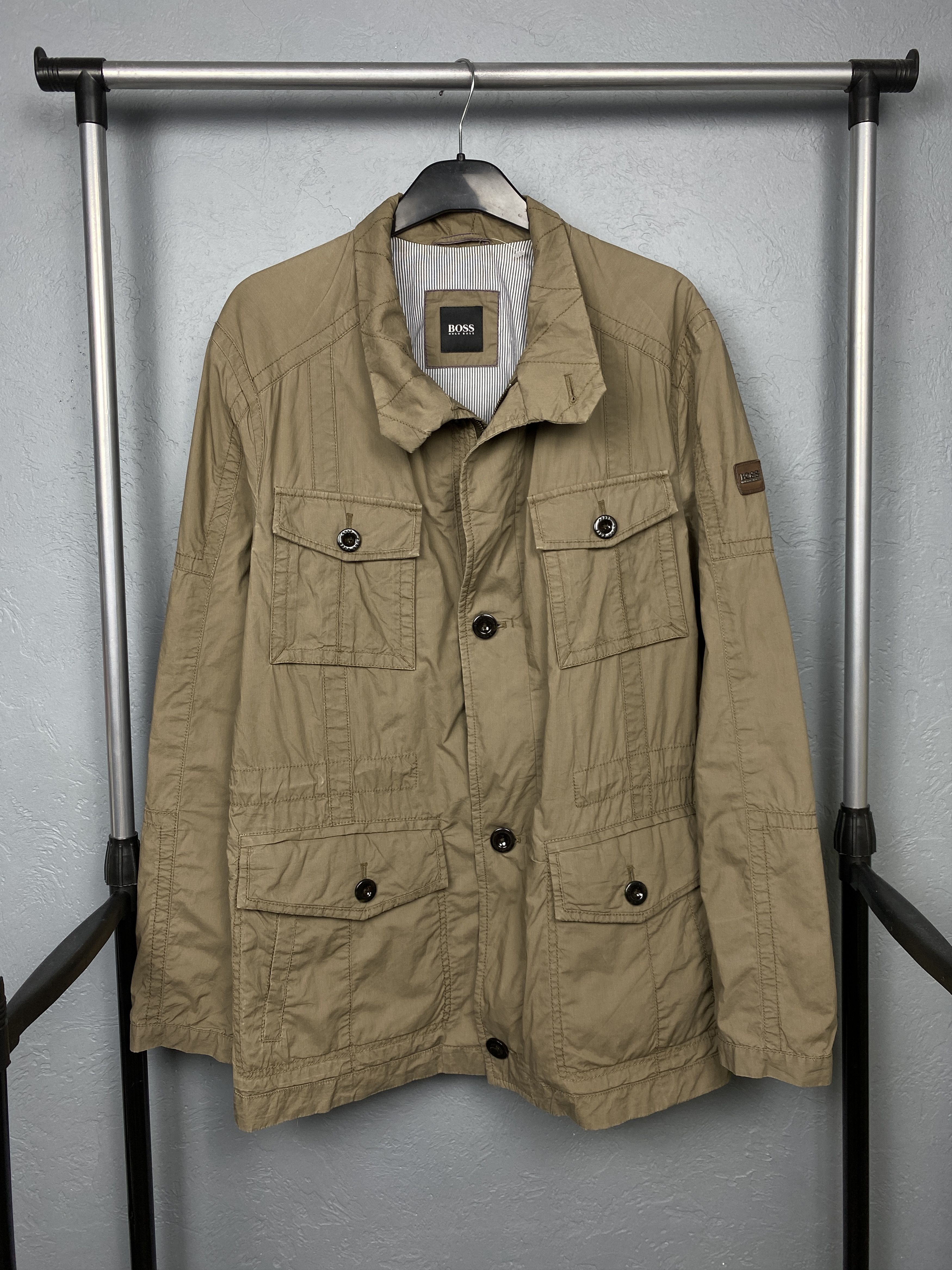 Hugo Boss Hugo Boss Vintage Mens Jacket Size US L / EU 52-54 / 3 - 1 Thumbnail