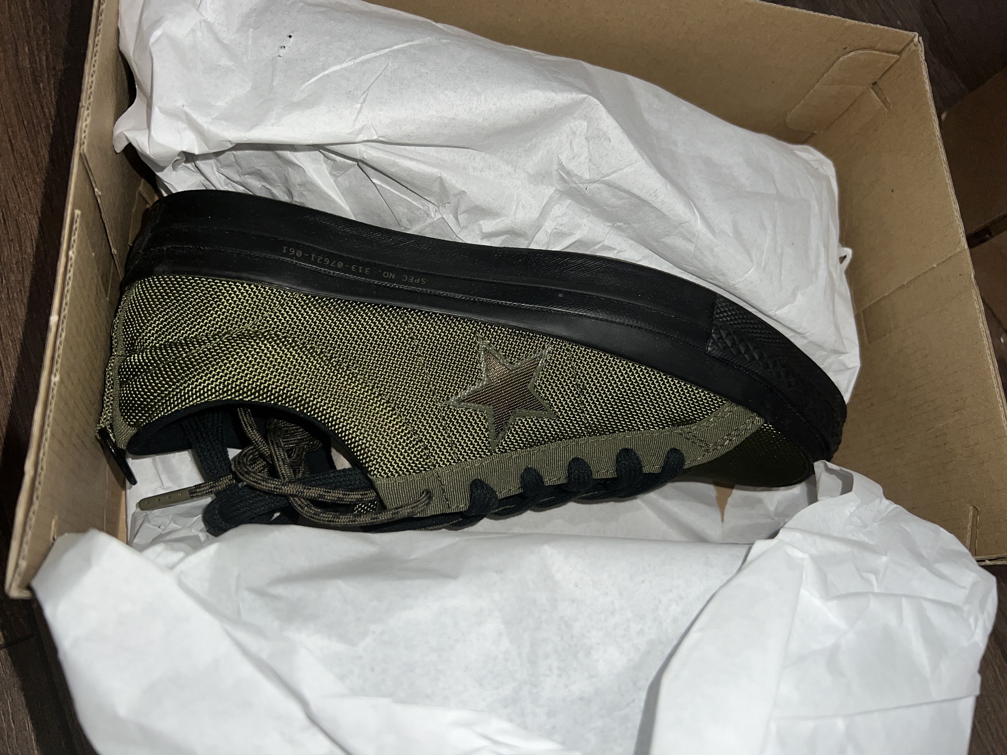 Carhartt × Converse Converse One Star x Carhartt waterproof Cordura US6.5 Size US 6.5 / EU 39-40 - 2 Thumbnail