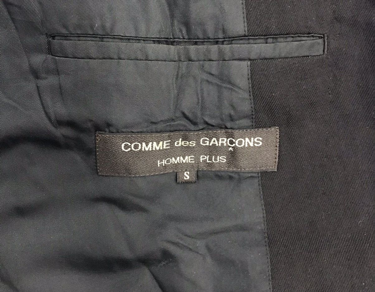 Comme des Garcons Vintage Comme Des Garcons Homme Plus Made In Japan Blazer Size US S / EU 44-46 / 1 - 11 Thumbnail