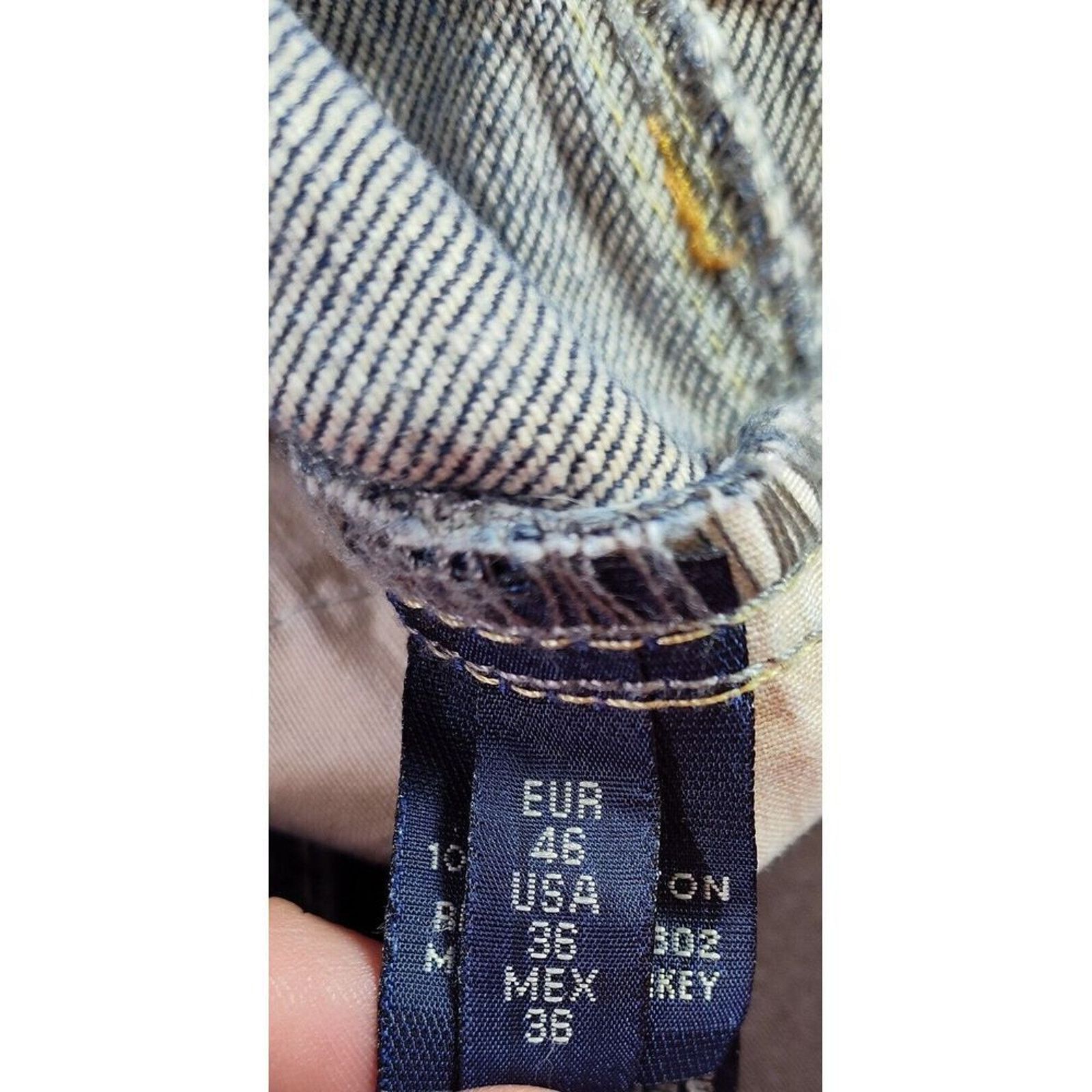 Zara Zara Mens Distressed Jeans Grunge 36x32 Denim Jeans 345 40 Size US 36 / EU 52 - 18 Thumbnail