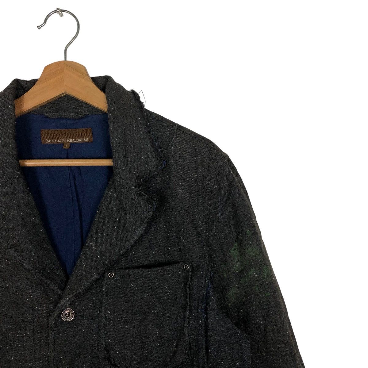 Issey Miyake 🔥Hikory Chore Jacket Double Breast Bareback Readless Japan Size US L / EU 52-54 / 3 - 6 Thumbnail