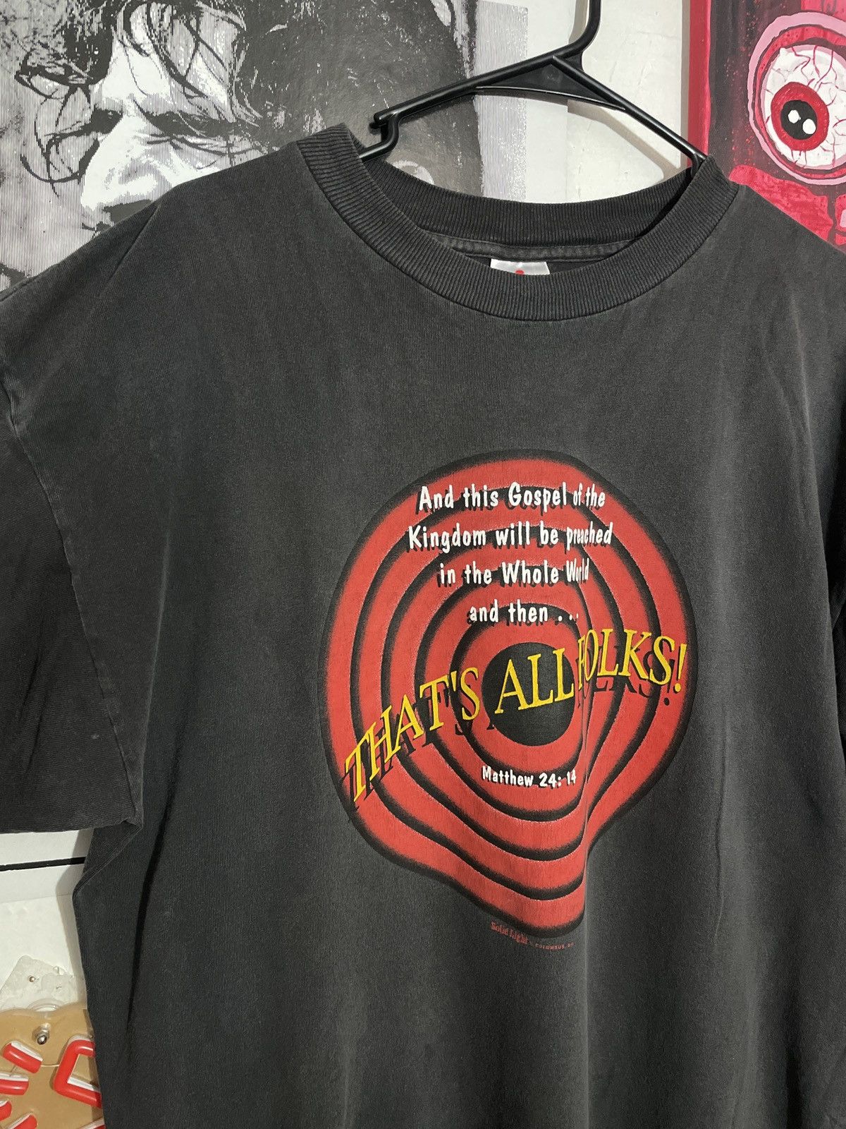 Vintage VINTAGE THATS ALL FOLKS MILLER MATHEW SHIRT Size US XL / EU 56 / 4 - 6 Thumbnail
